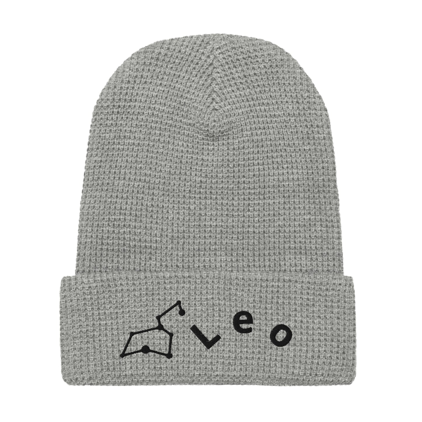 “Leo” Waffle Beanie