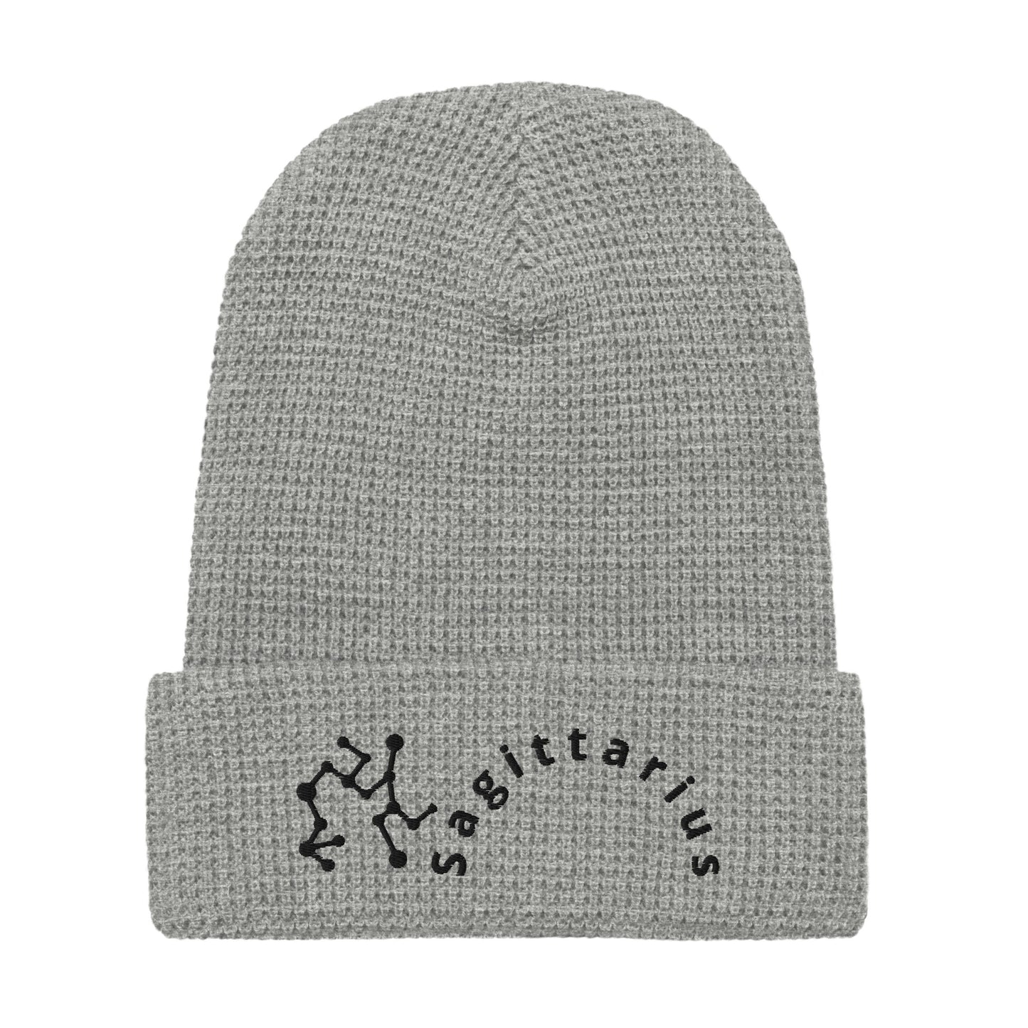 “Sagittarius” Waffle Beanie