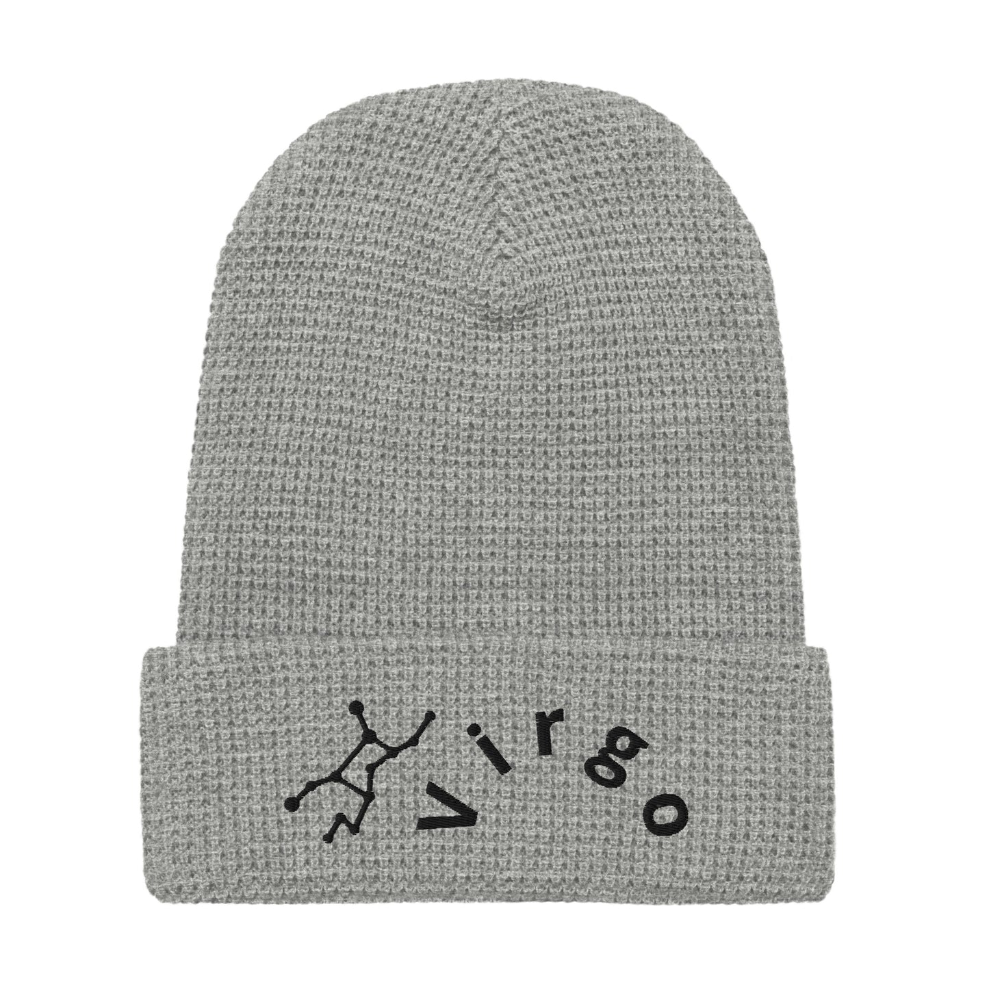 “Virgo” Waffle Beanie