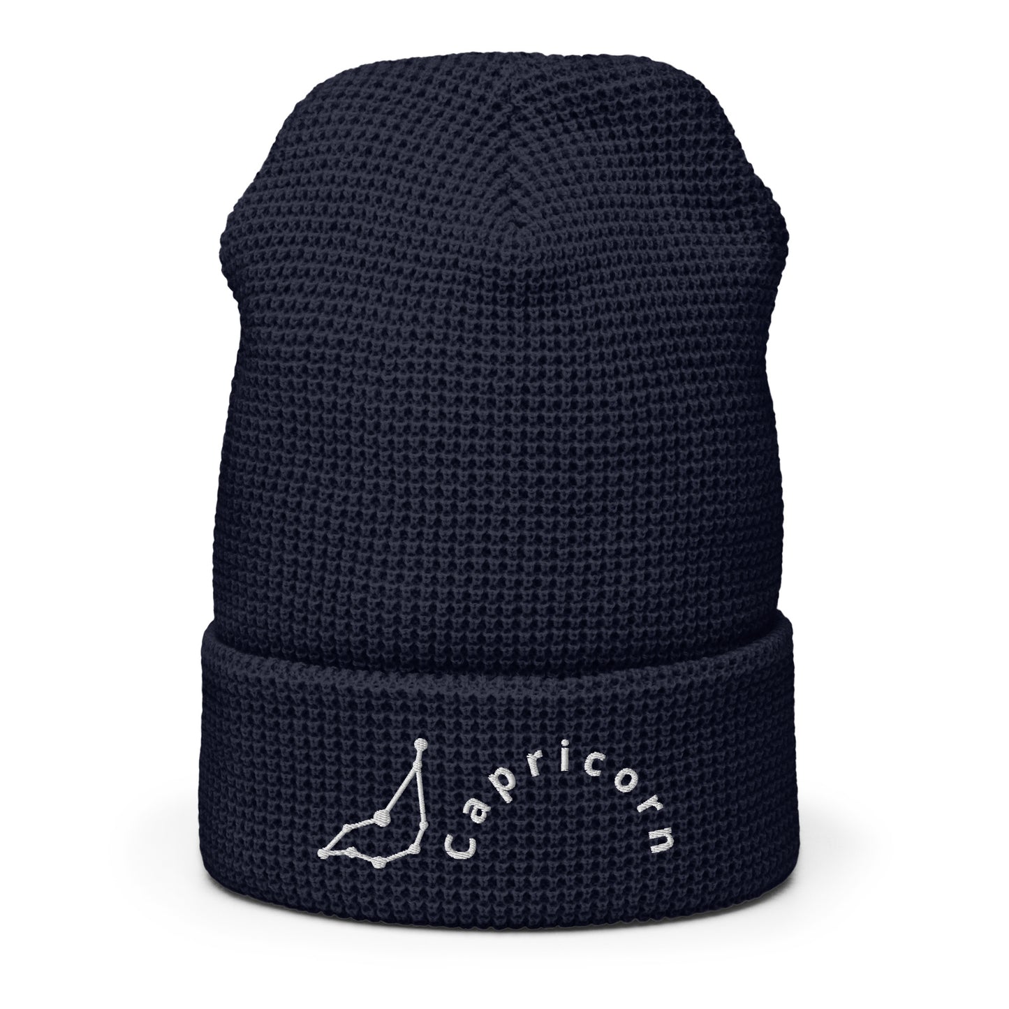 “Capricorn” Waffle Beanie