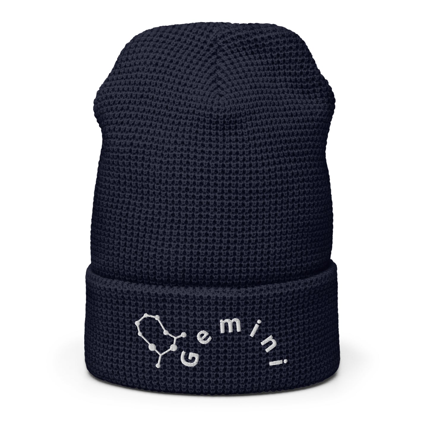 “Gemini” Waffle Beanie