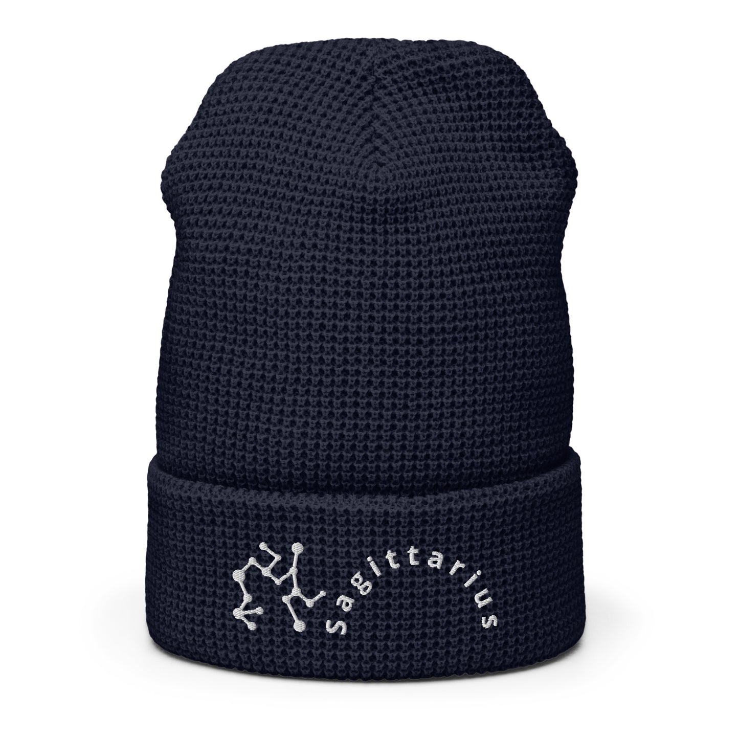 “Sagittarius” Waffle Beanie