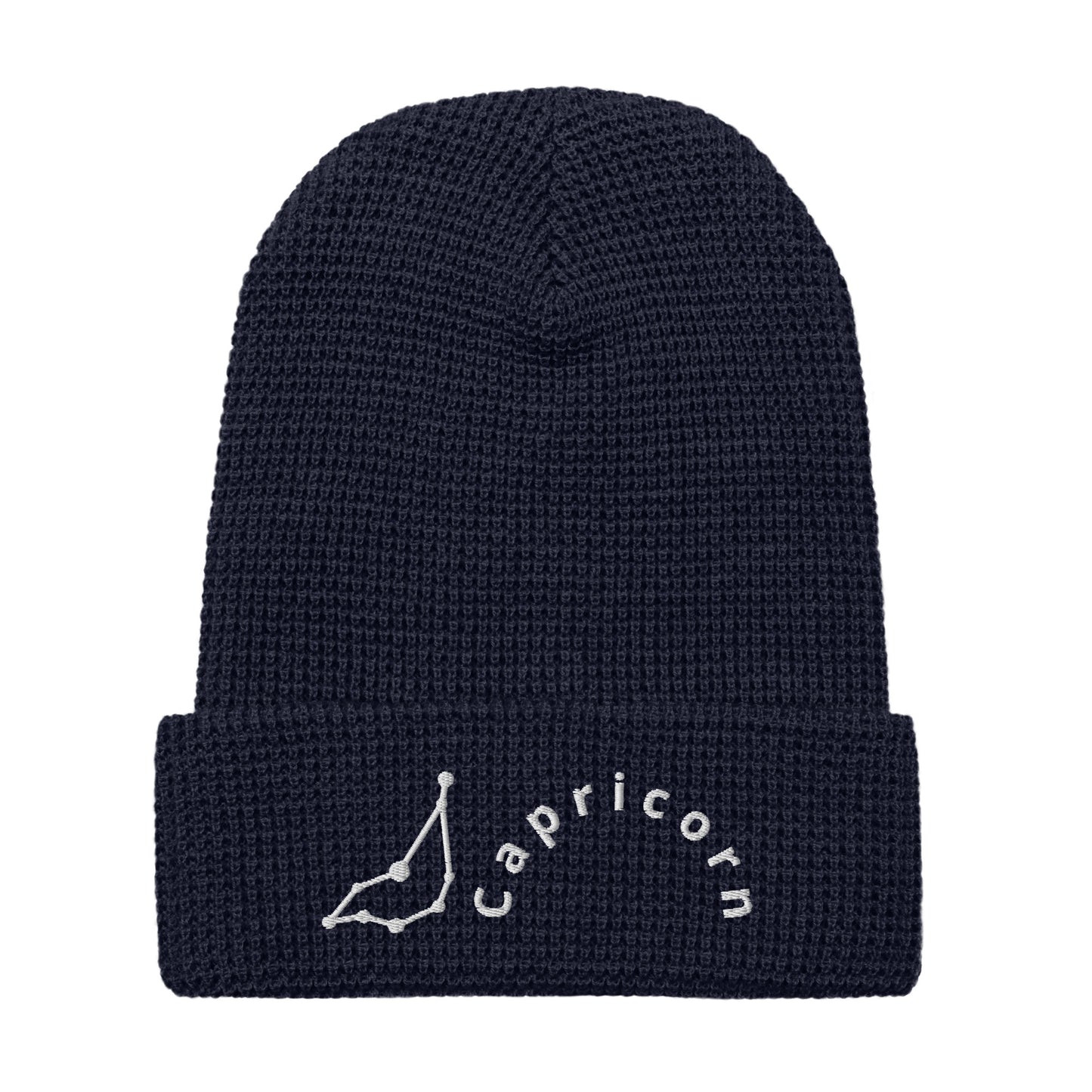 “Capricorn” Waffle Beanie