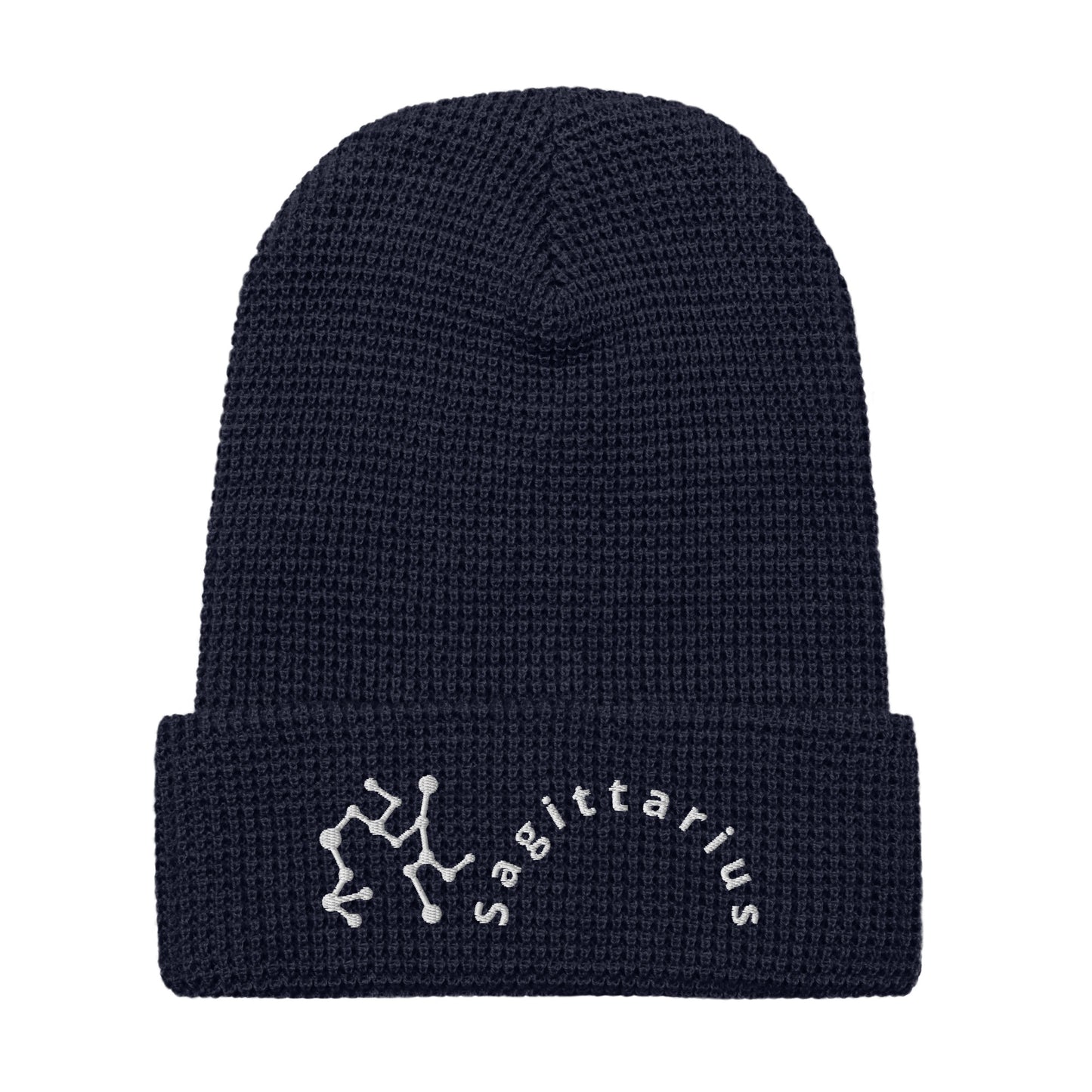 “Sagittarius” Waffle Beanie