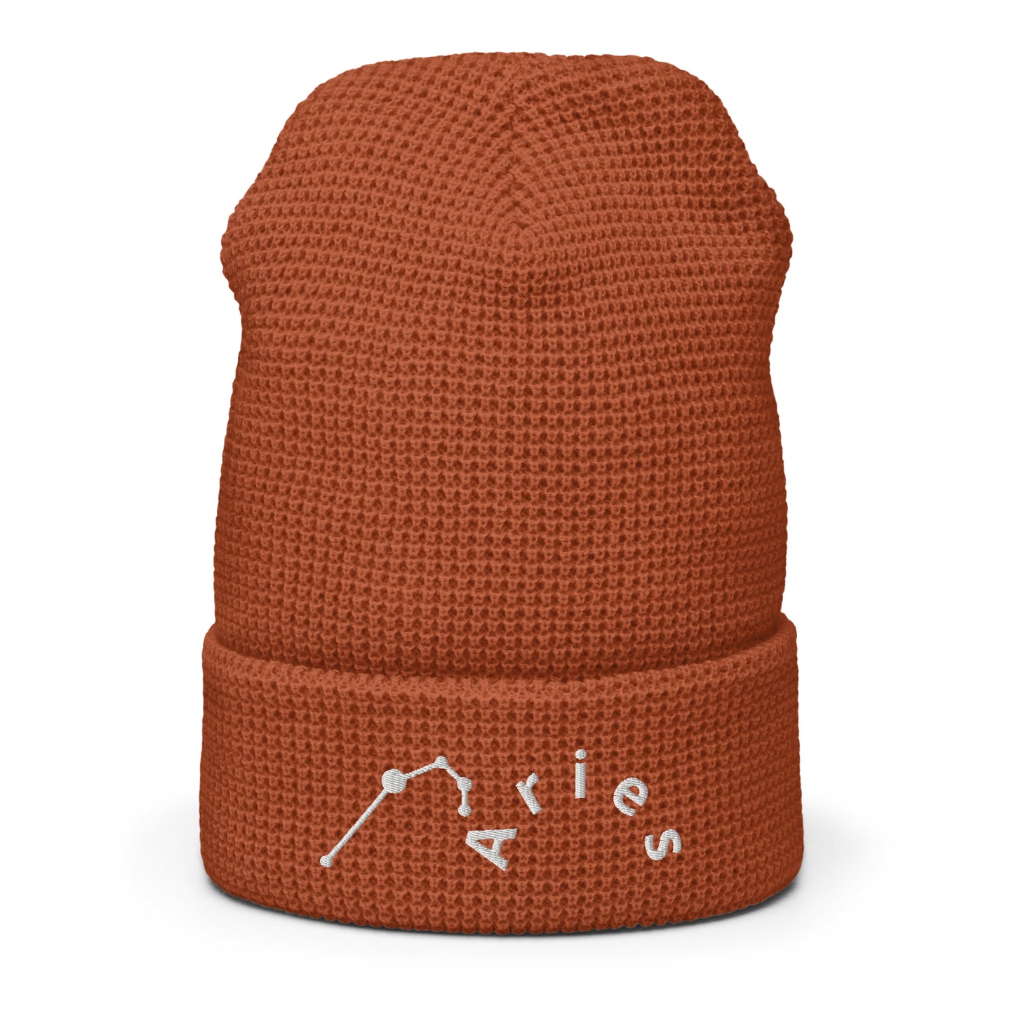 “Aries” Waffle Beanie