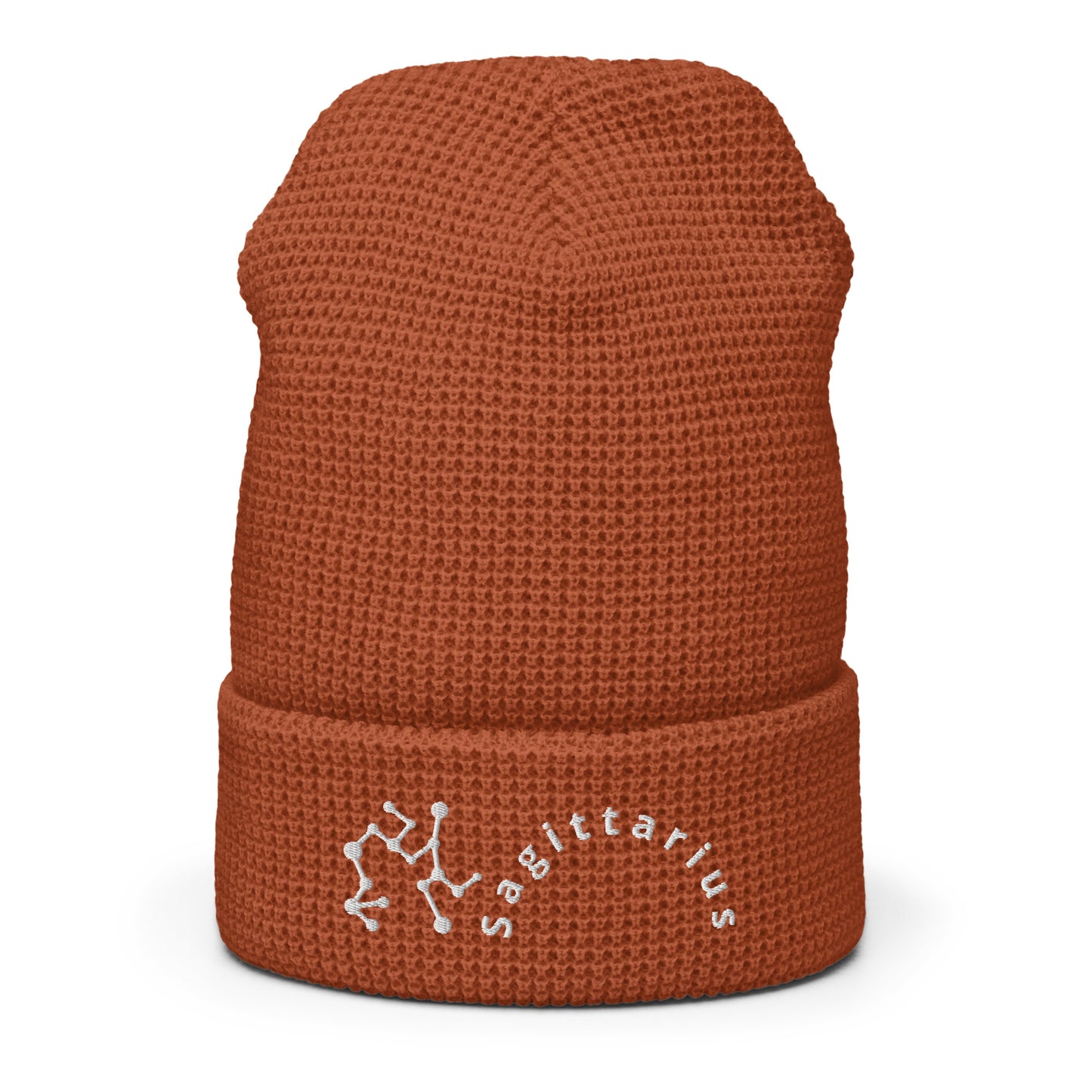 “Sagittarius” Waffle Beanie