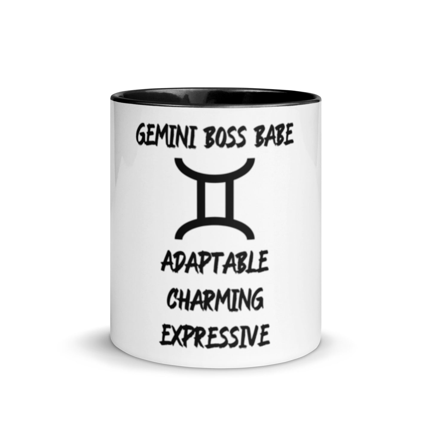“Gemini Boss Babe” Mug With Color Inside