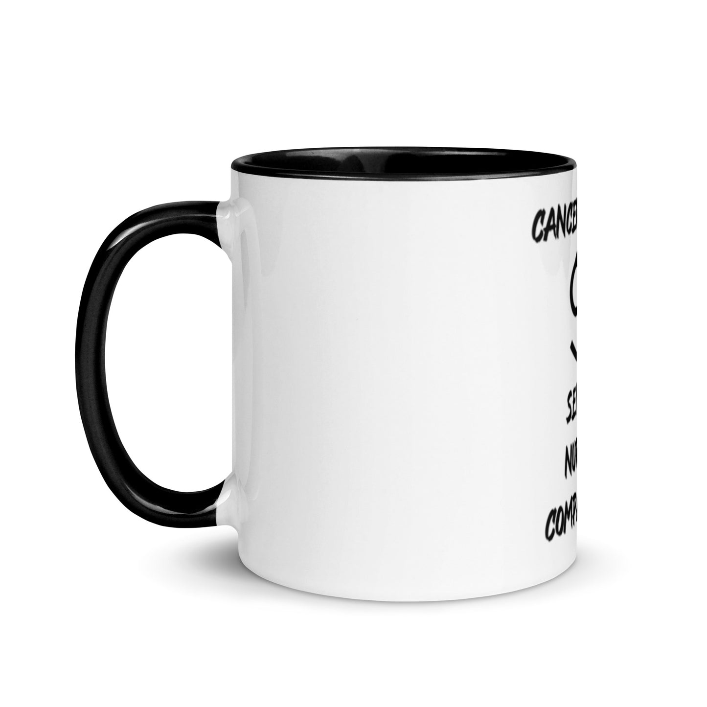 “Cancer Boss Babe” Mug With Color Inside