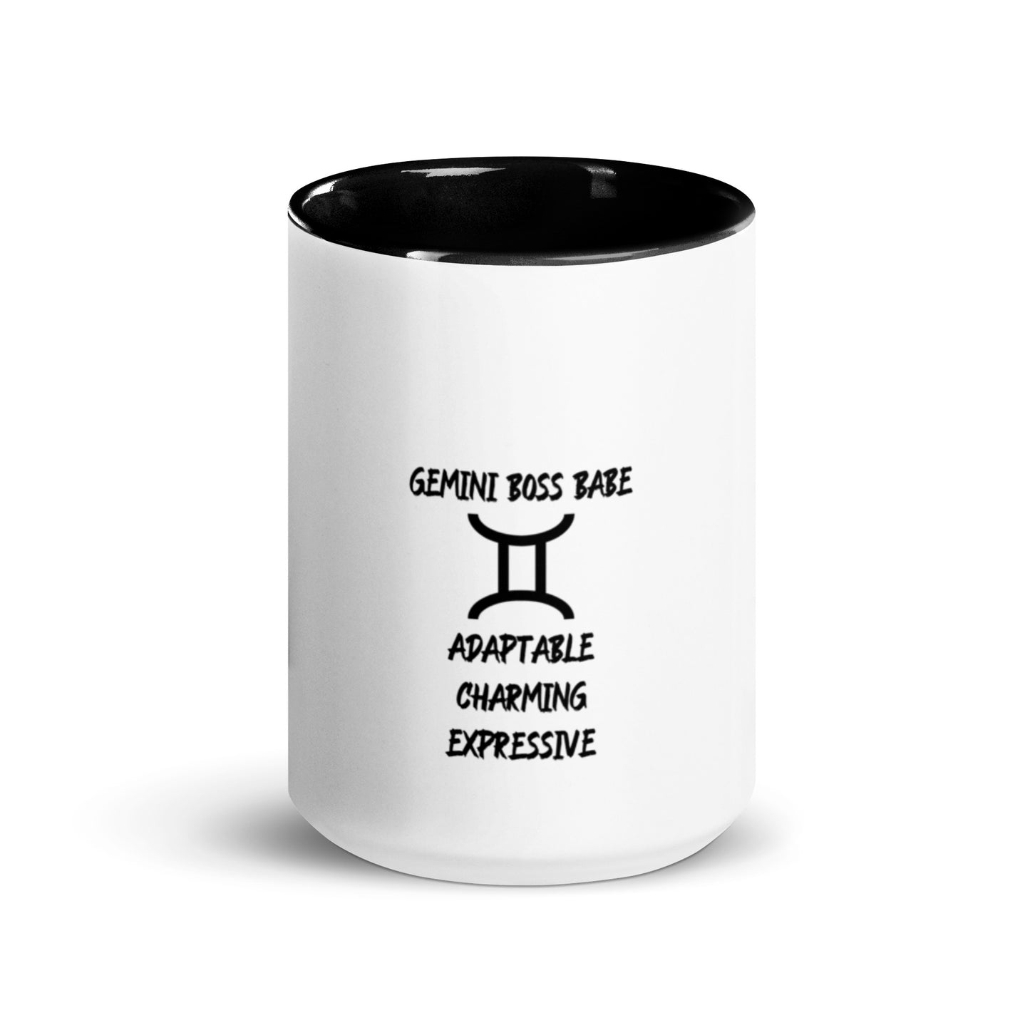 “Gemini Boss Babe” Mug With Color Inside