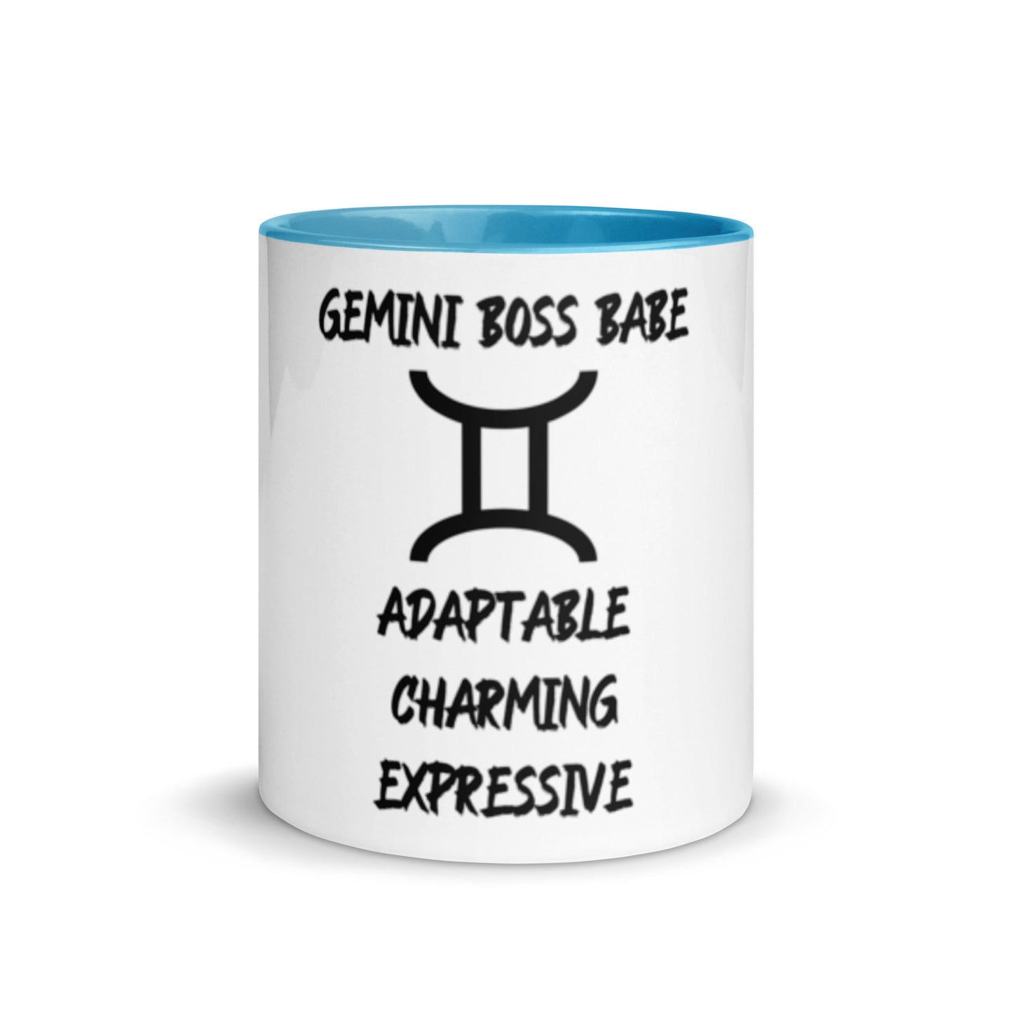 “Gemini Boss Babe” Mug With Color Inside