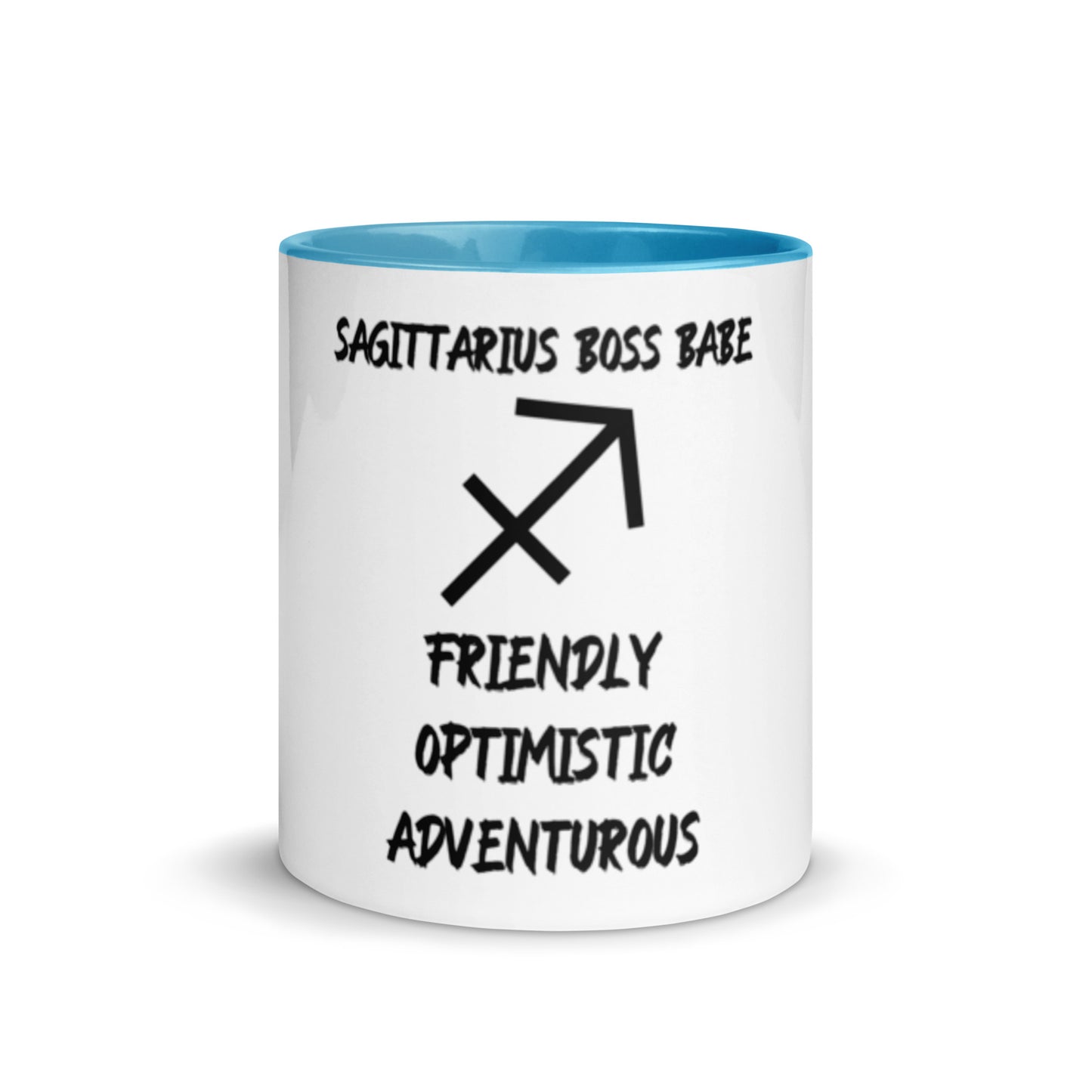 “Sagittarius Boss Babe” Mug With Color Inside