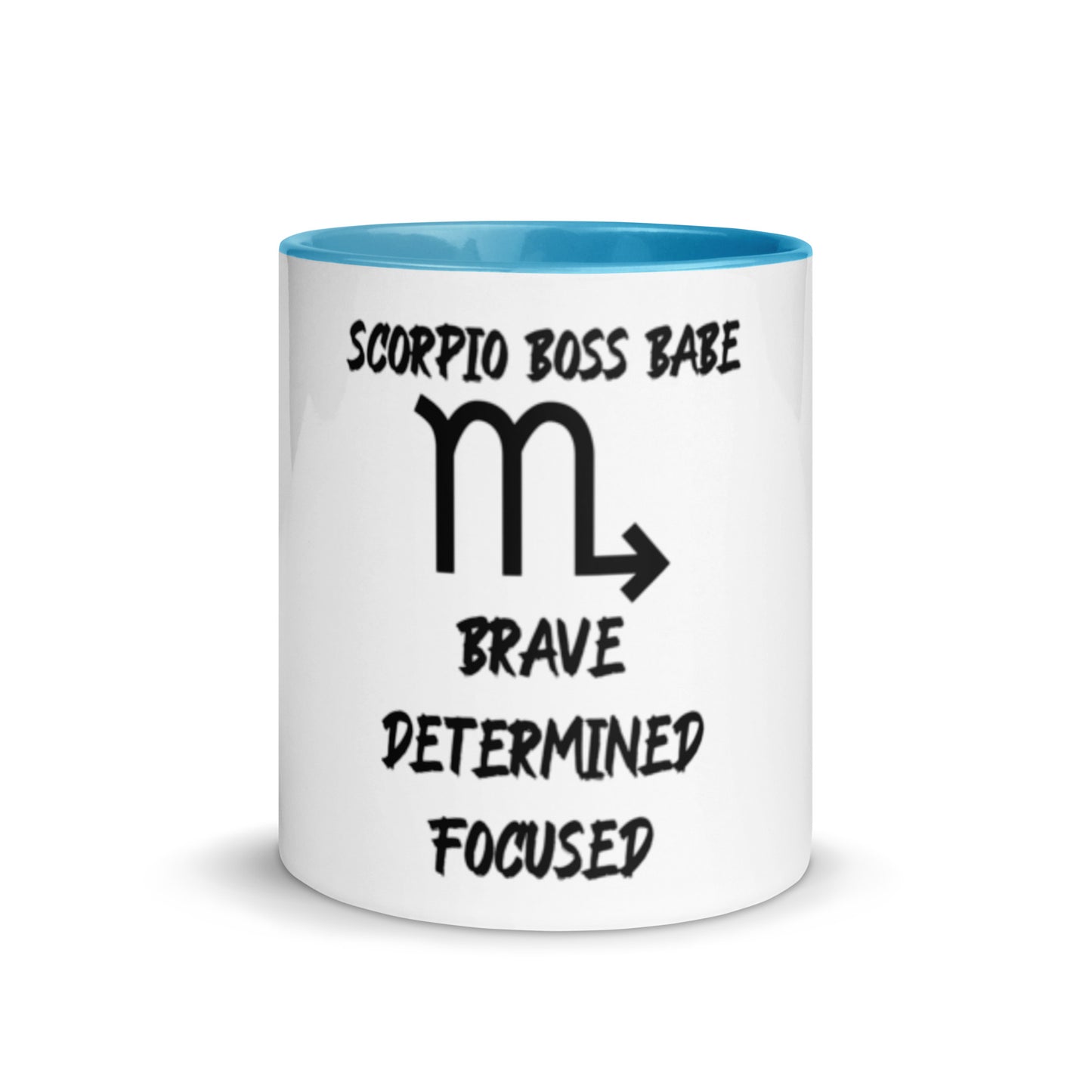 “Scorpio Boss Babe” Mug With Color Inside