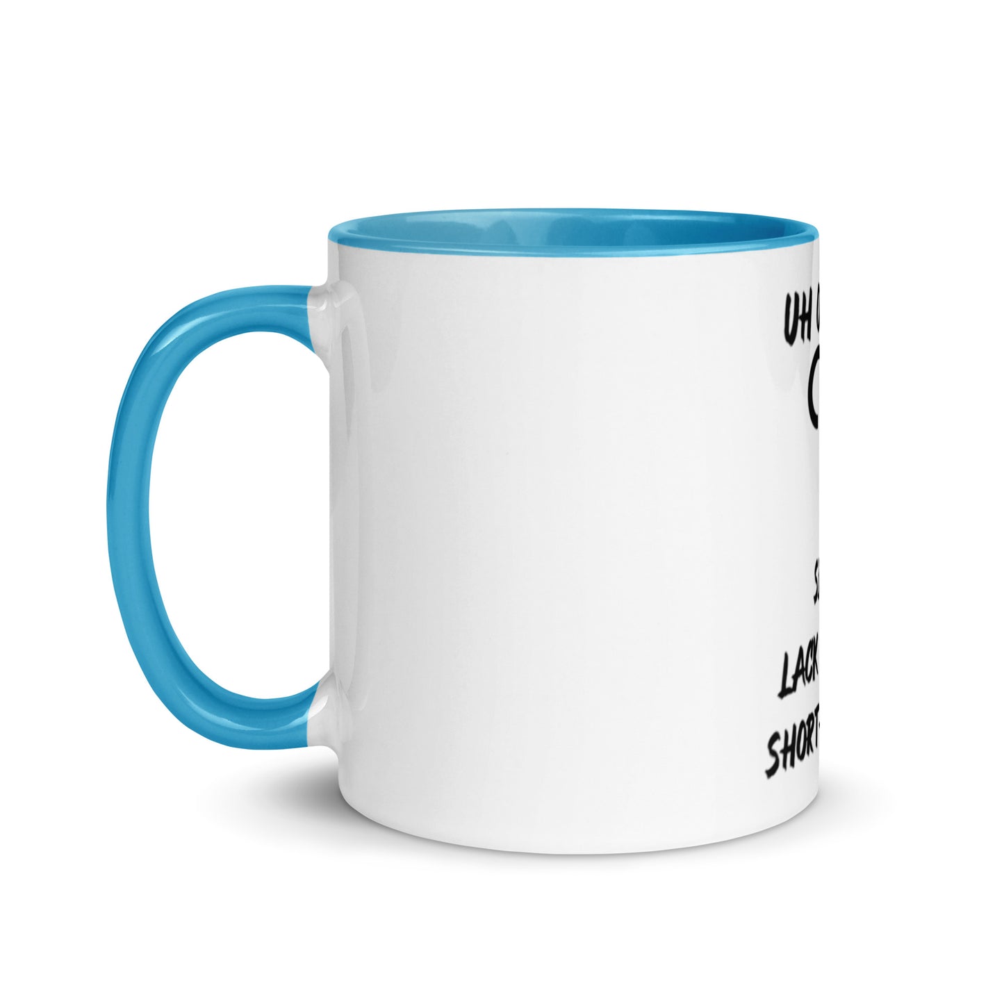 “Uh Oh, Aries” Mug With Color Inside