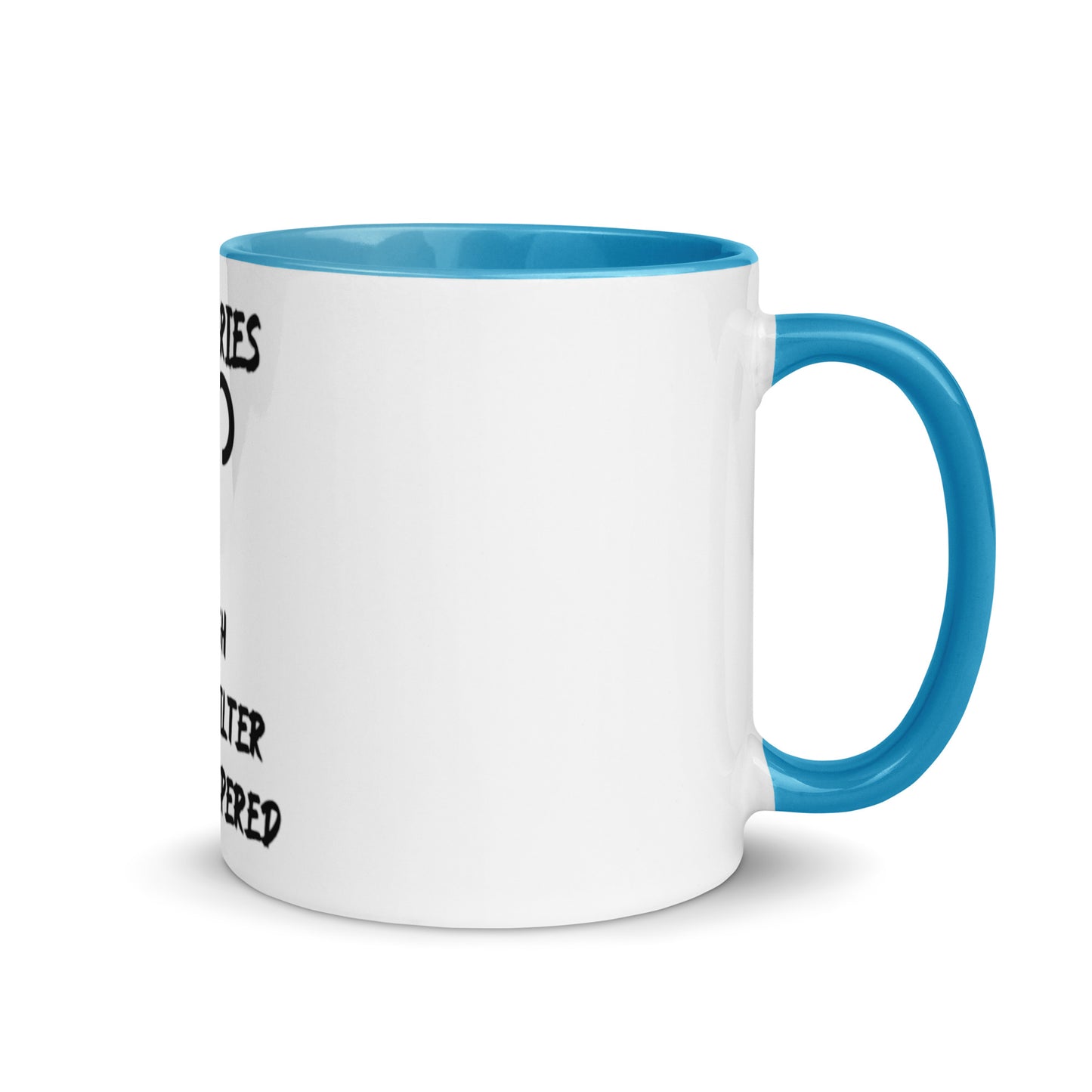 “Uh Oh, Aries” Mug With Color Inside