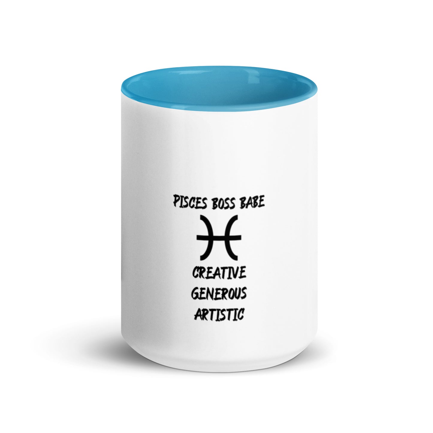 “Pisces Boss Babe” Mug With Color Inside