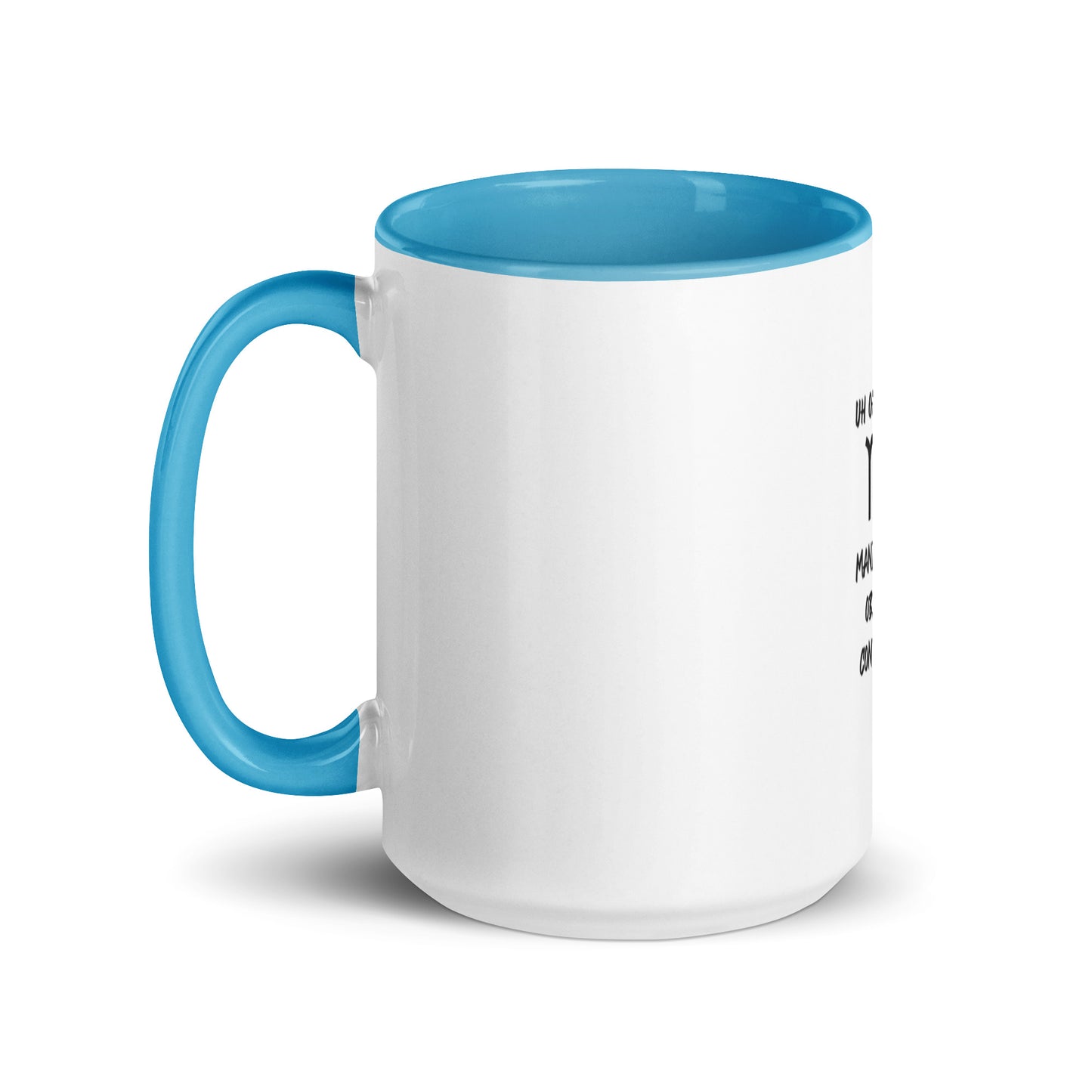 “Uh Oh, Scorpio” Mug With Color Inside