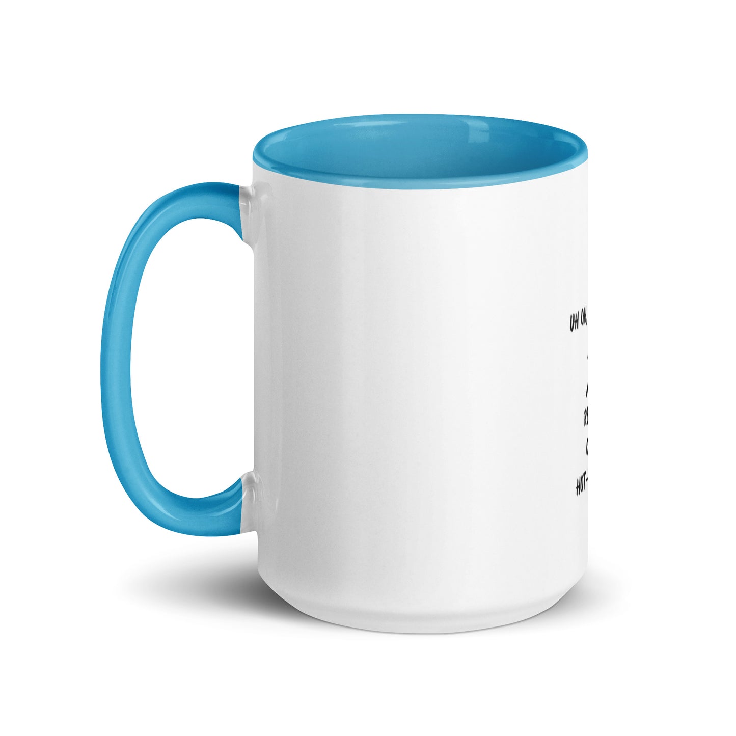 “Uh Oh, Sagittarius” Mug With Color Inside