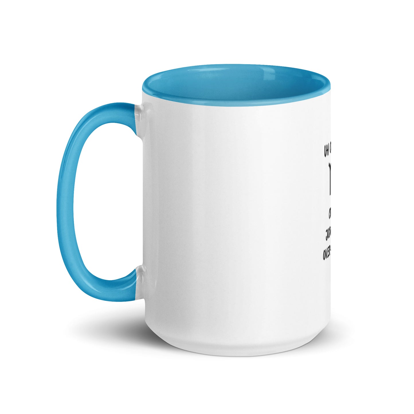 “Uh Oh, Virgo” Mug With Color Inside