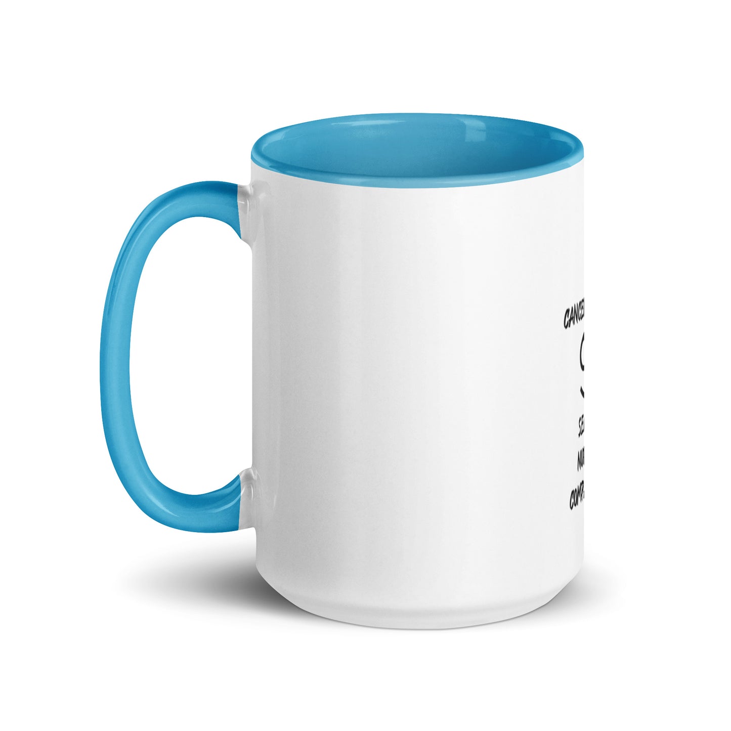 “Cancer Boss Babe” Mug With Color Inside