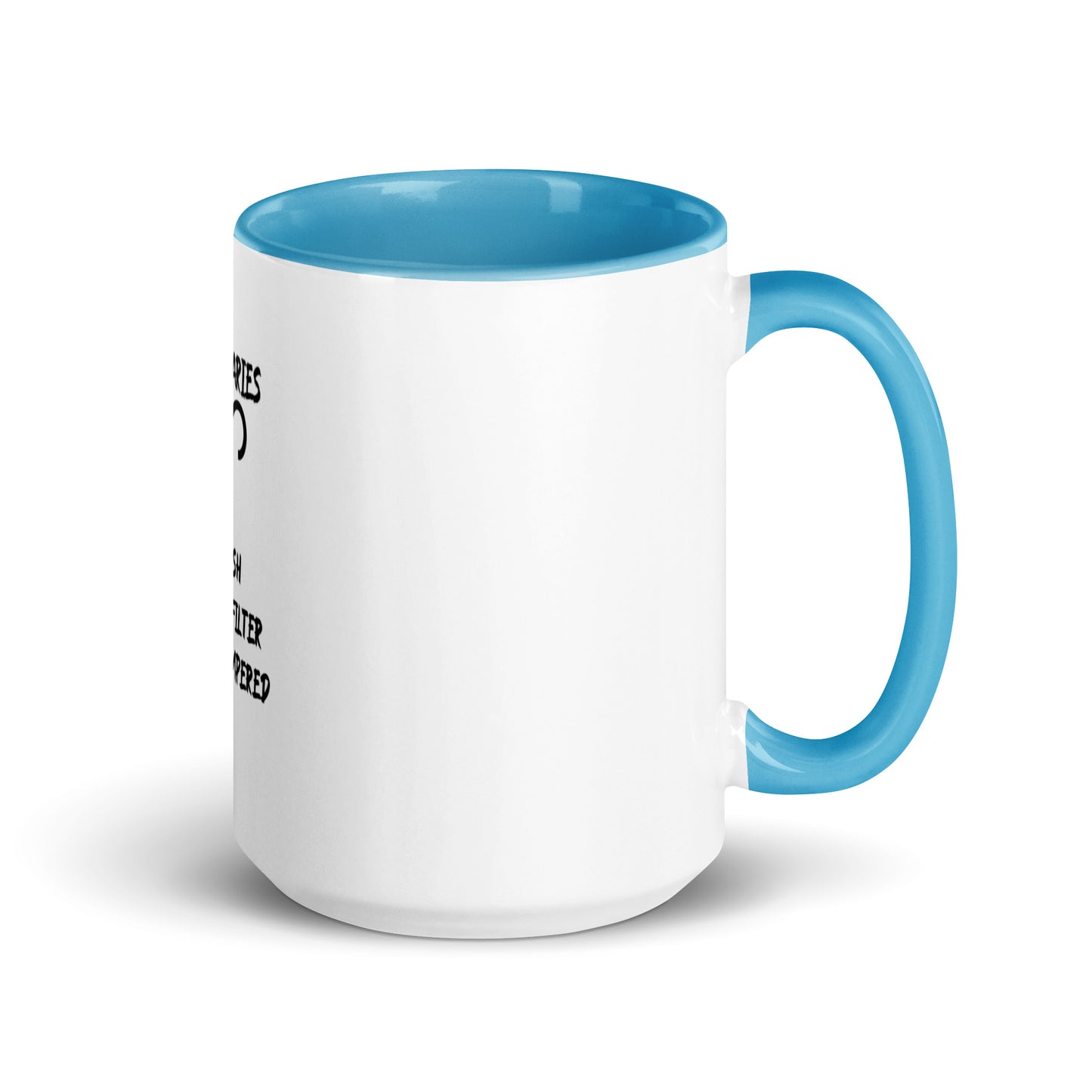 “Uh Oh, Aries” Mug With Color Inside