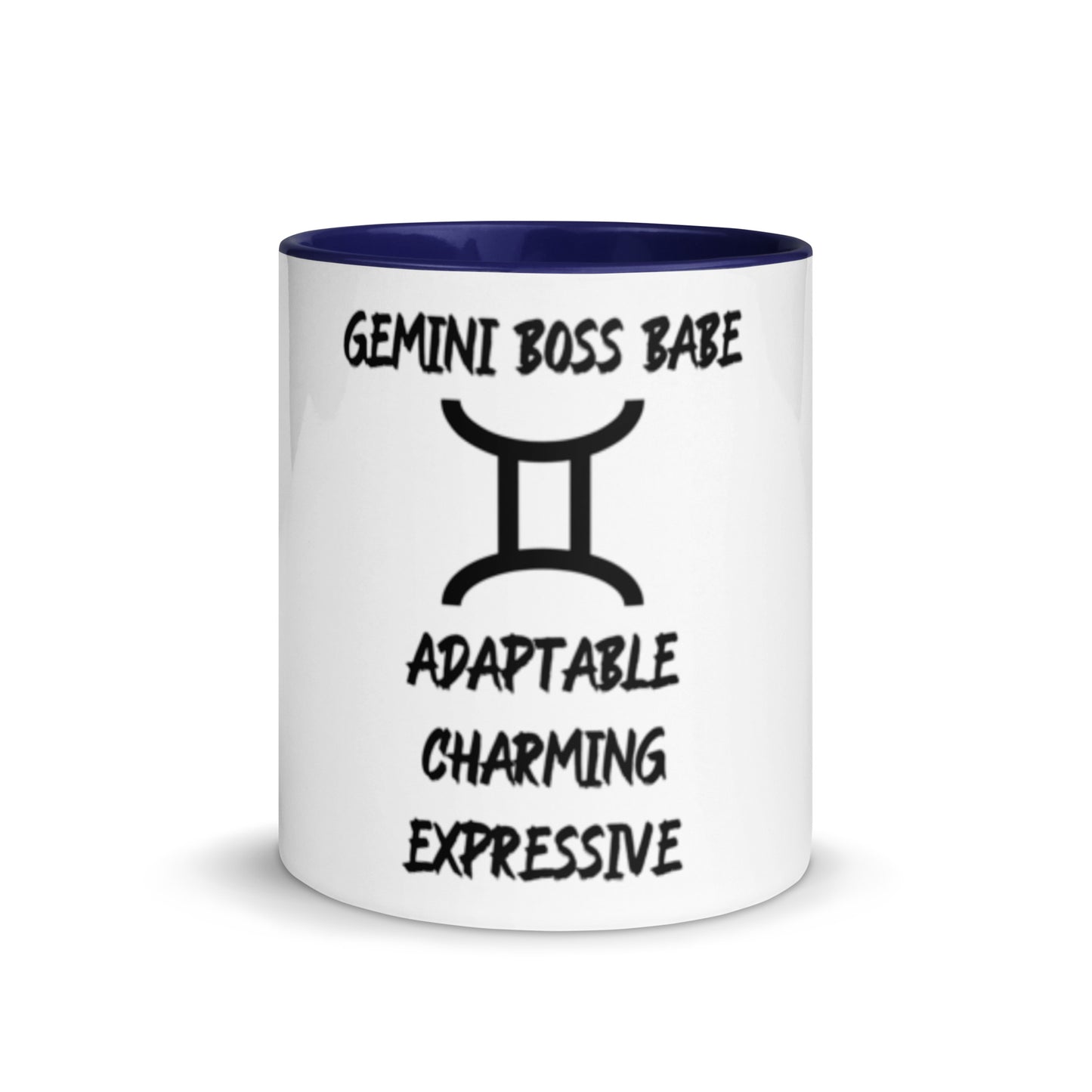 “Gemini Boss Babe” Mug With Color Inside