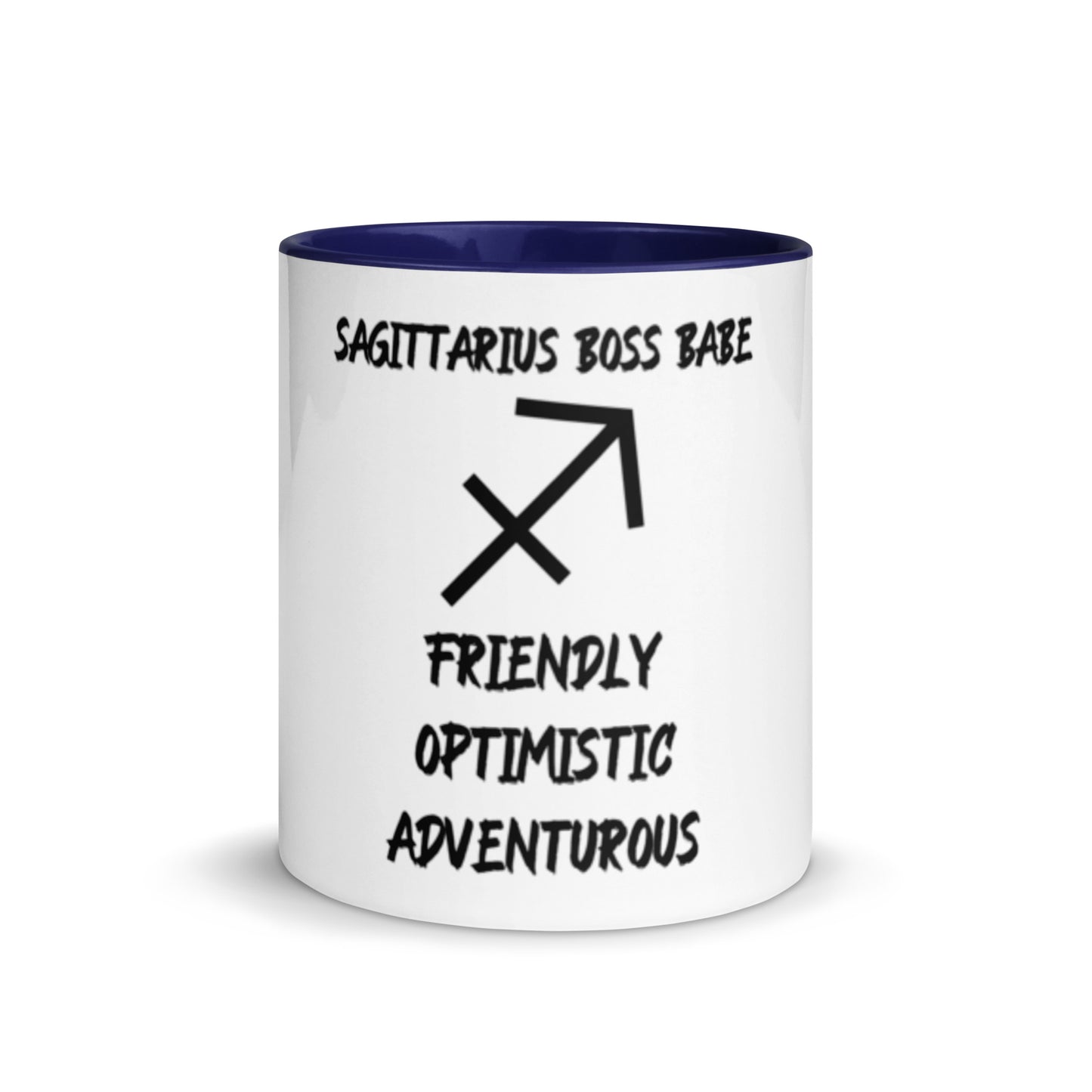 “Sagittarius Boss Babe” Mug With Color Inside