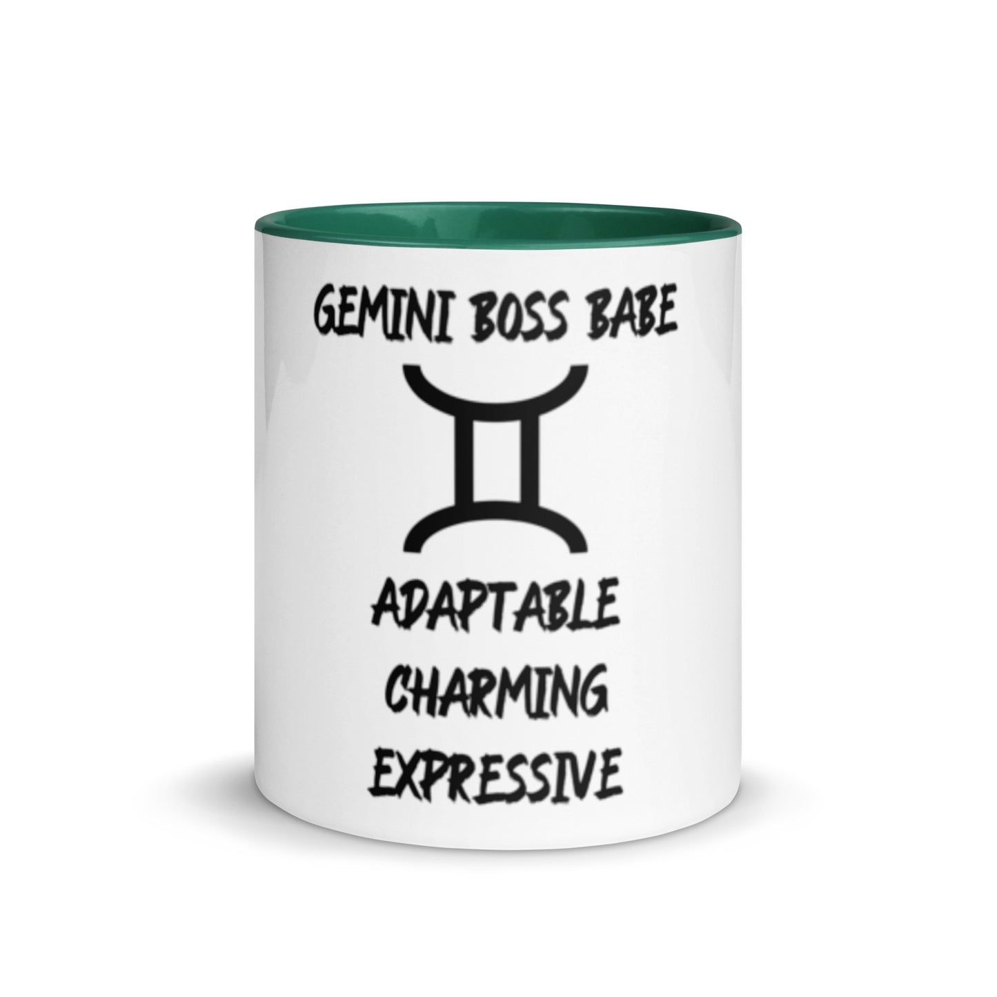 “Gemini Boss Babe” Mug With Color Inside