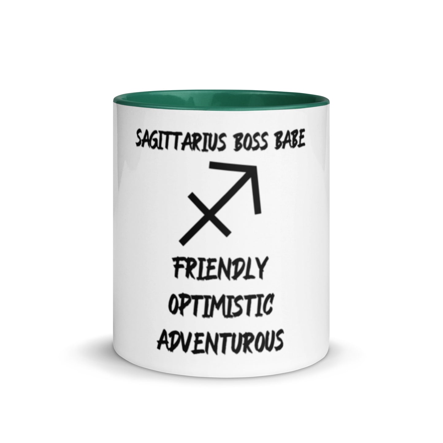 “Sagittarius Boss Babe” Mug With Color Inside