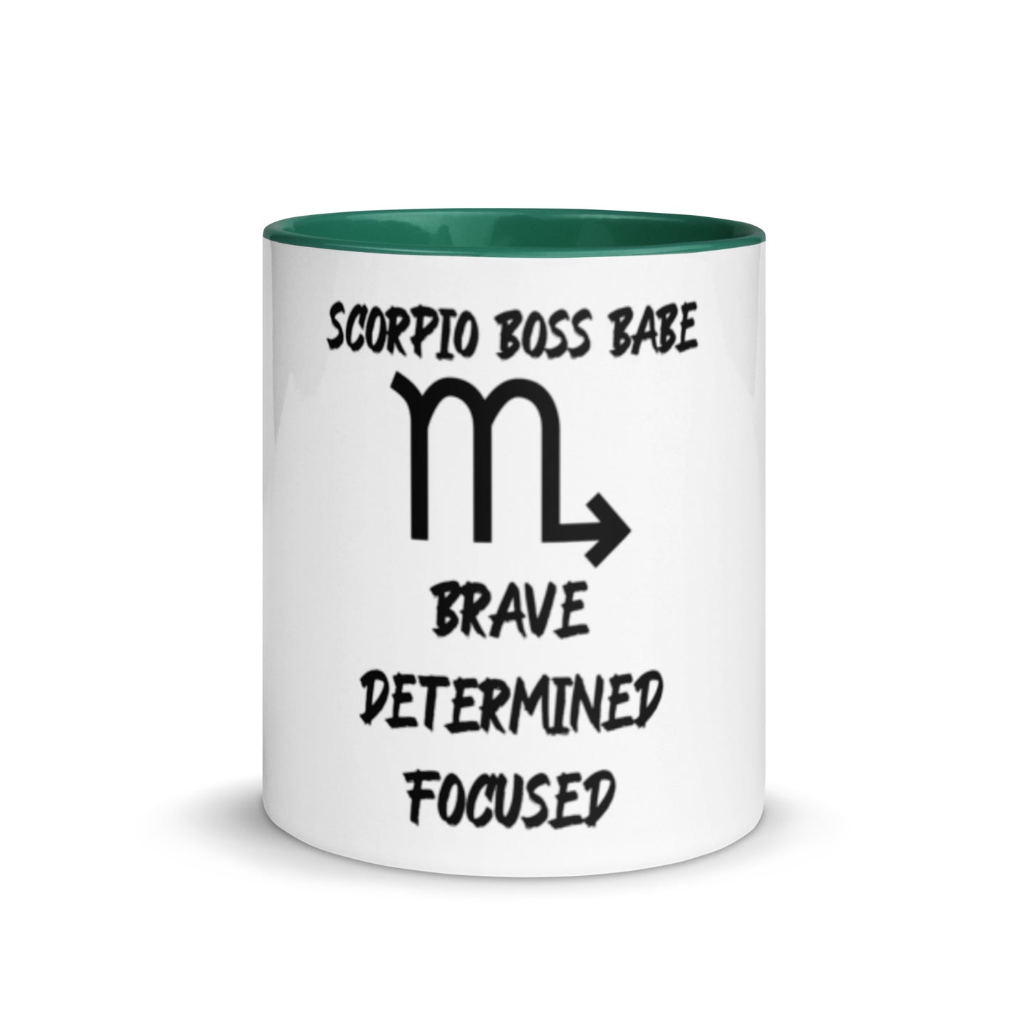 “Scorpio Boss Babe” Mug With Color Inside