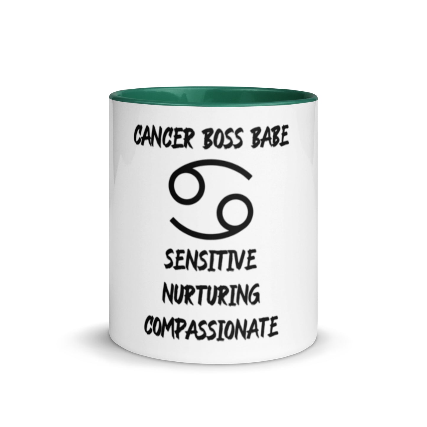 “Cancer Boss Babe” Mug With Color Inside