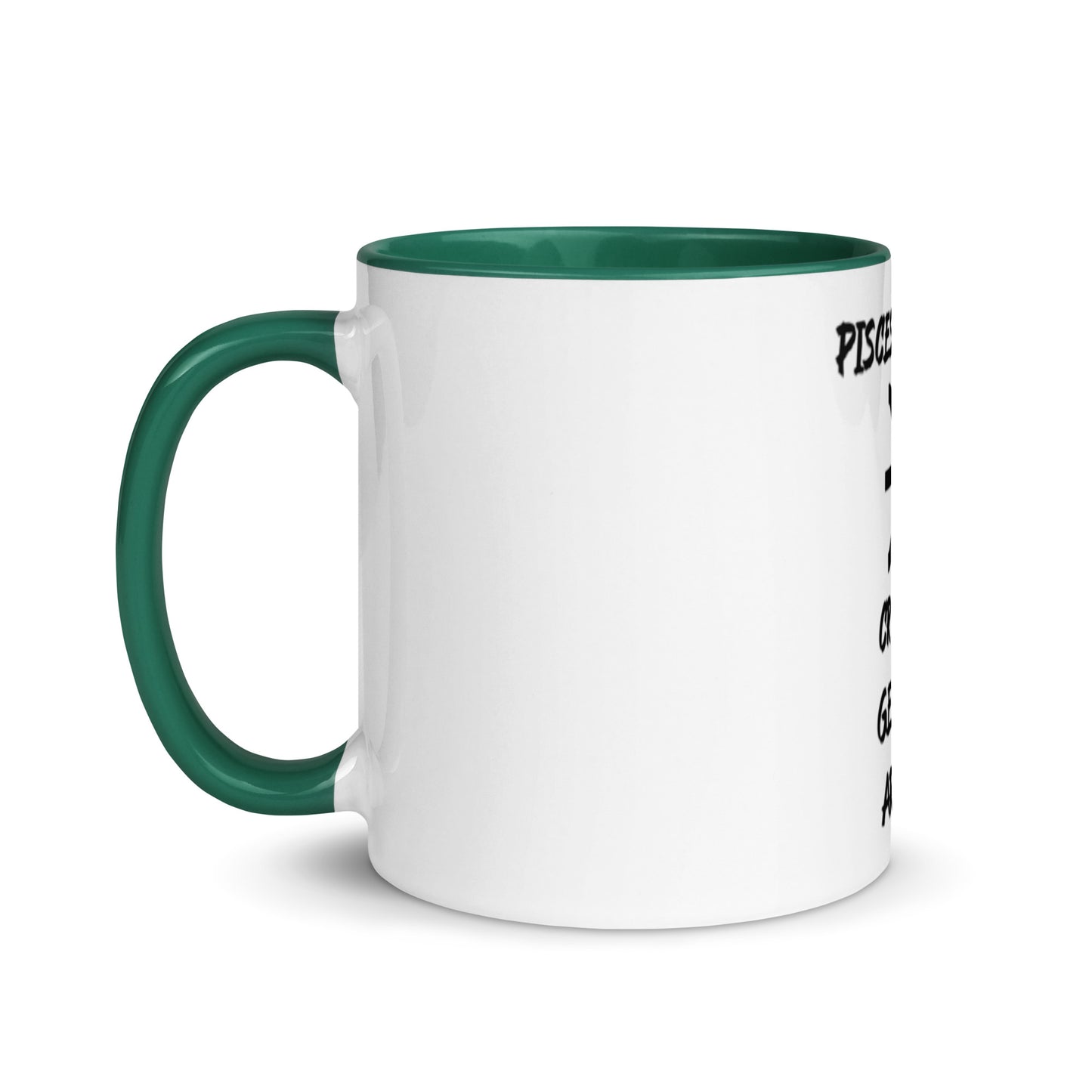 “Pisces Boss Babe” Mug With Color Inside