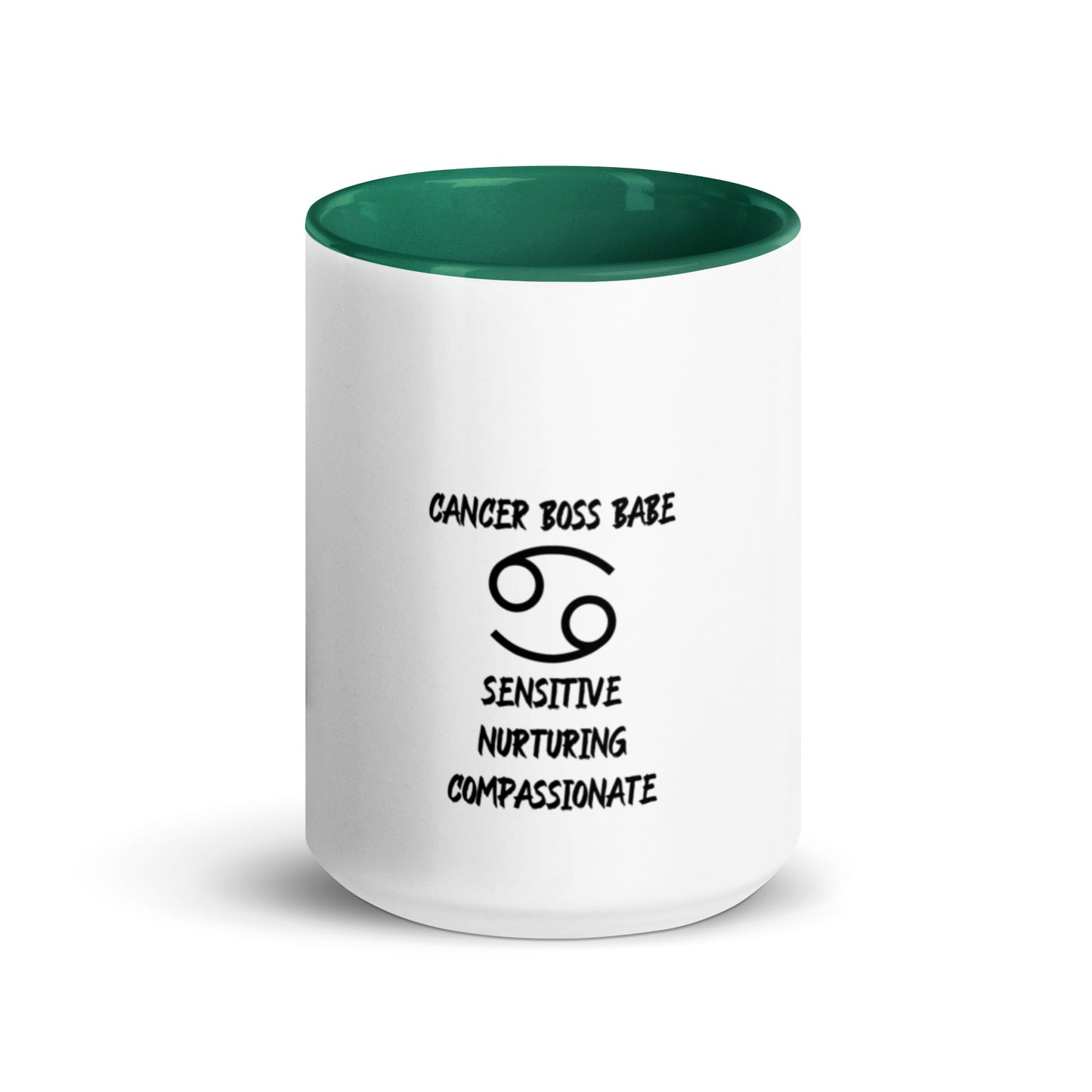 “Cancer Boss Babe” Mug With Color Inside
