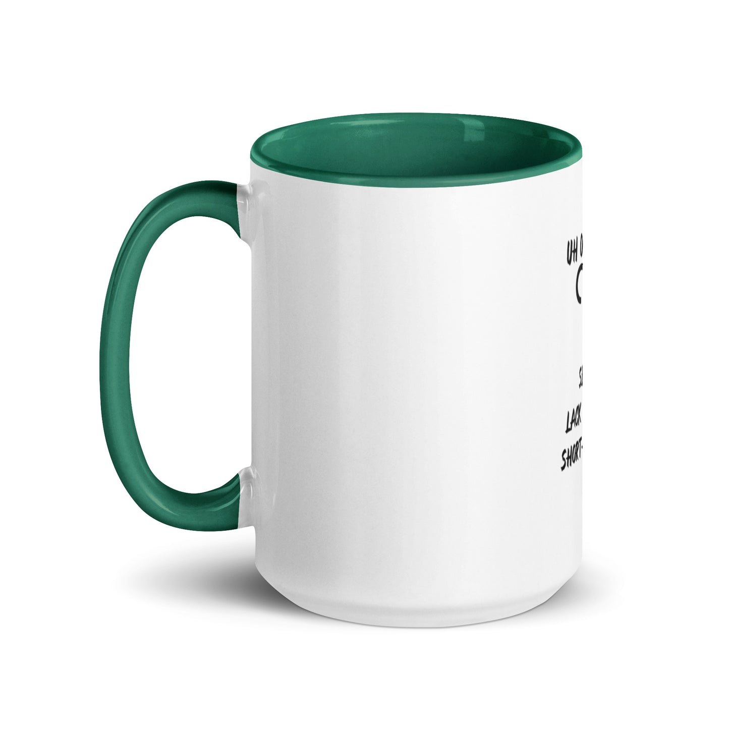 “Uh Oh, Aries” Mug With Color Inside