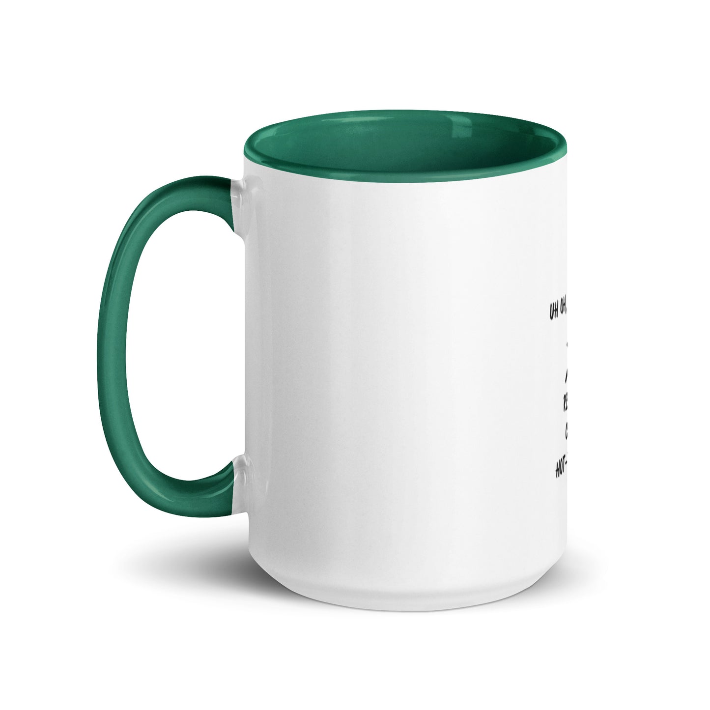 “Uh Oh, Sagittarius” Mug With Color Inside