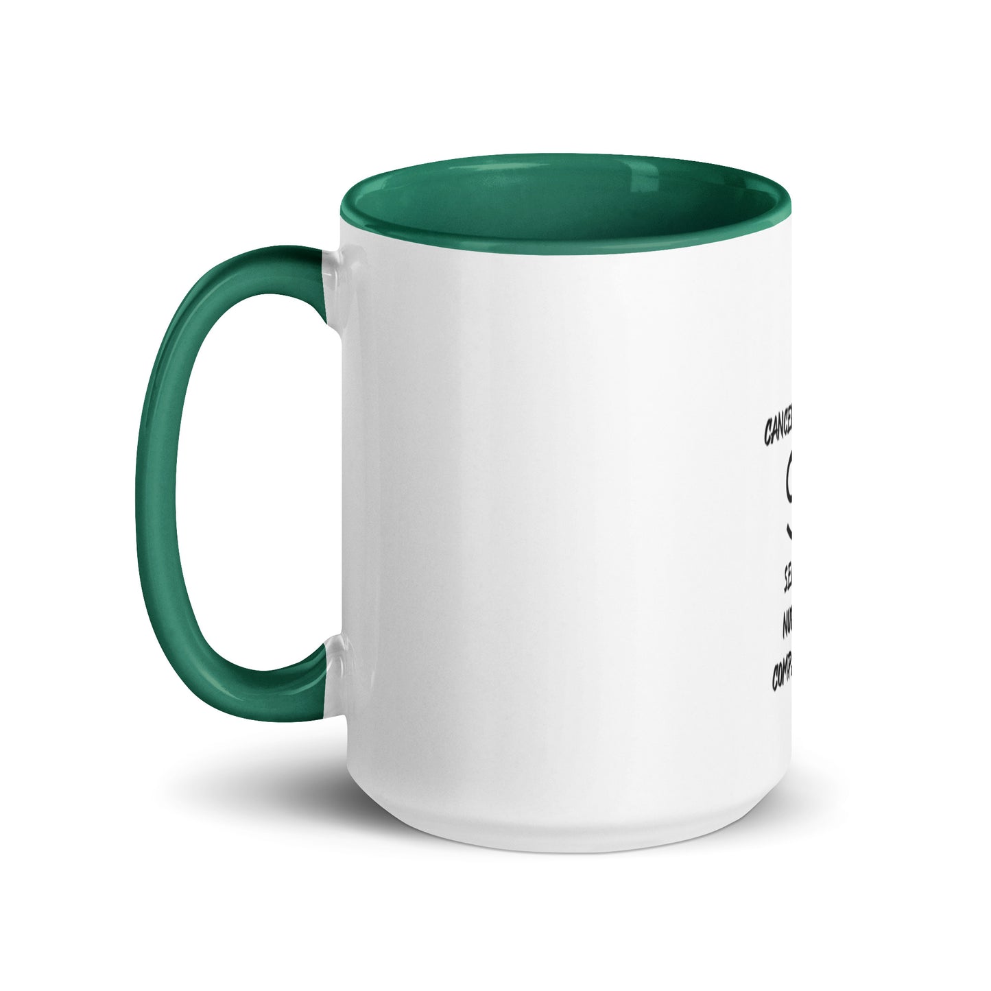 “Cancer Boss Babe” Mug With Color Inside