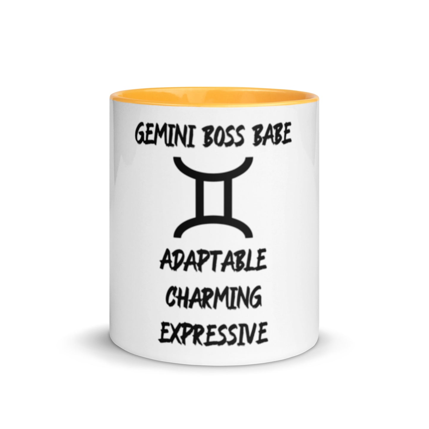 “Gemini Boss Babe” Mug With Color Inside