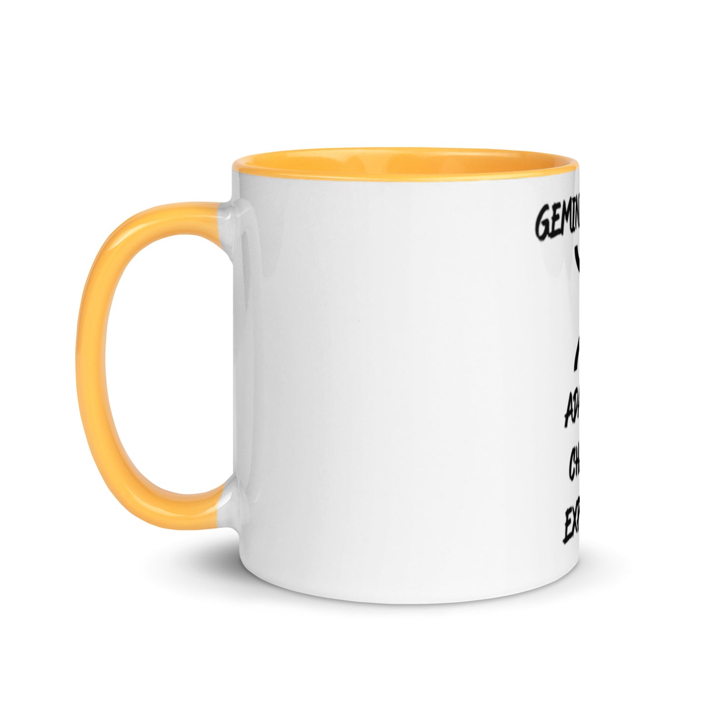 “Gemini Boss Babe” Mug With Color Inside
