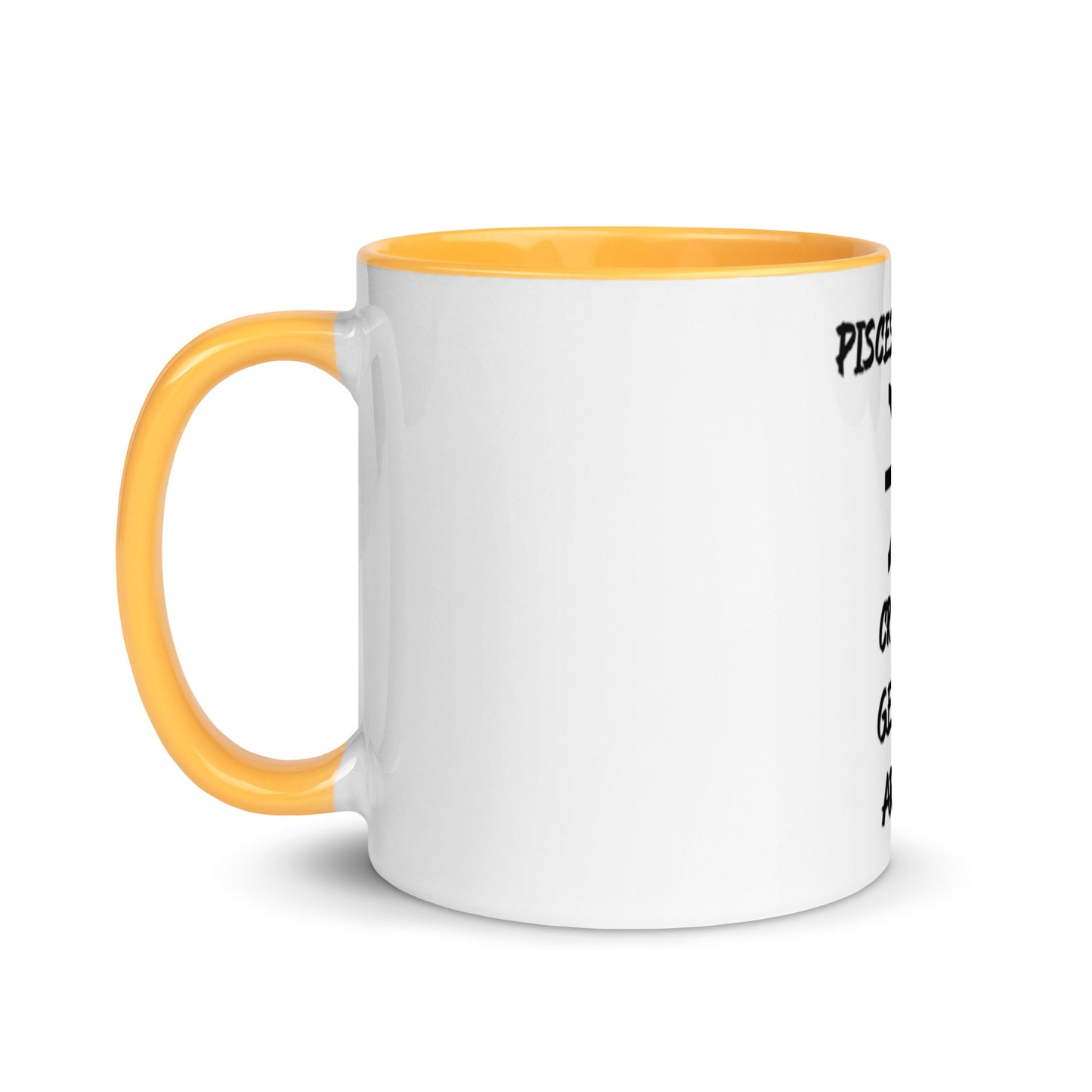 “Pisces Boss Babe” Mug With Color Inside