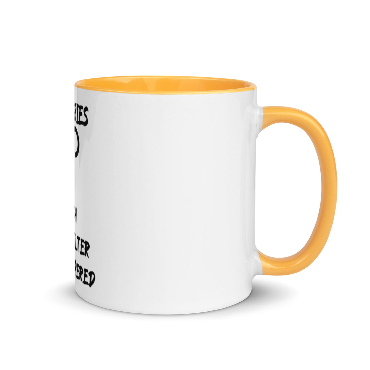 “Uh Oh, Aries” Mug With Color Inside