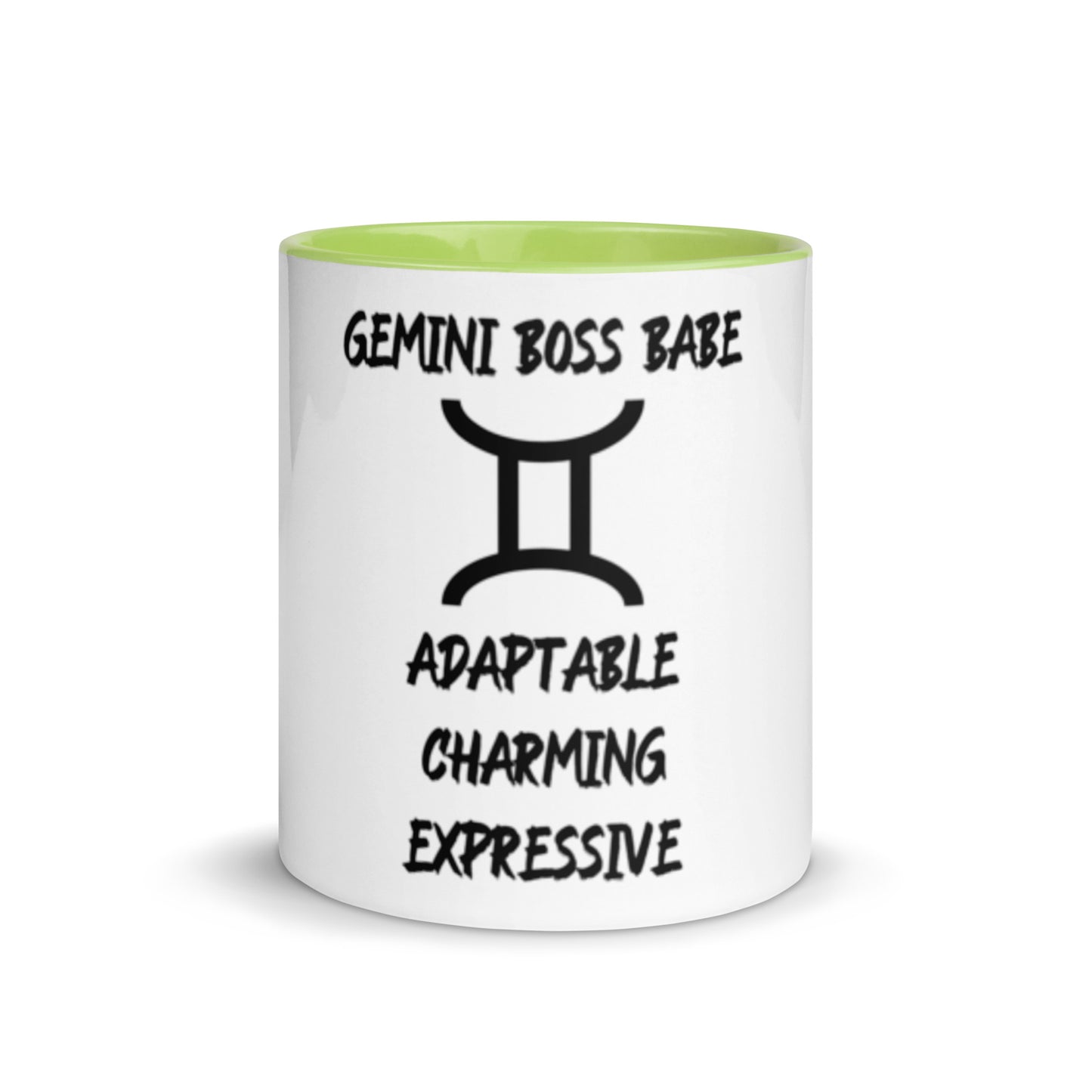 “Gemini Boss Babe” Mug With Color Inside