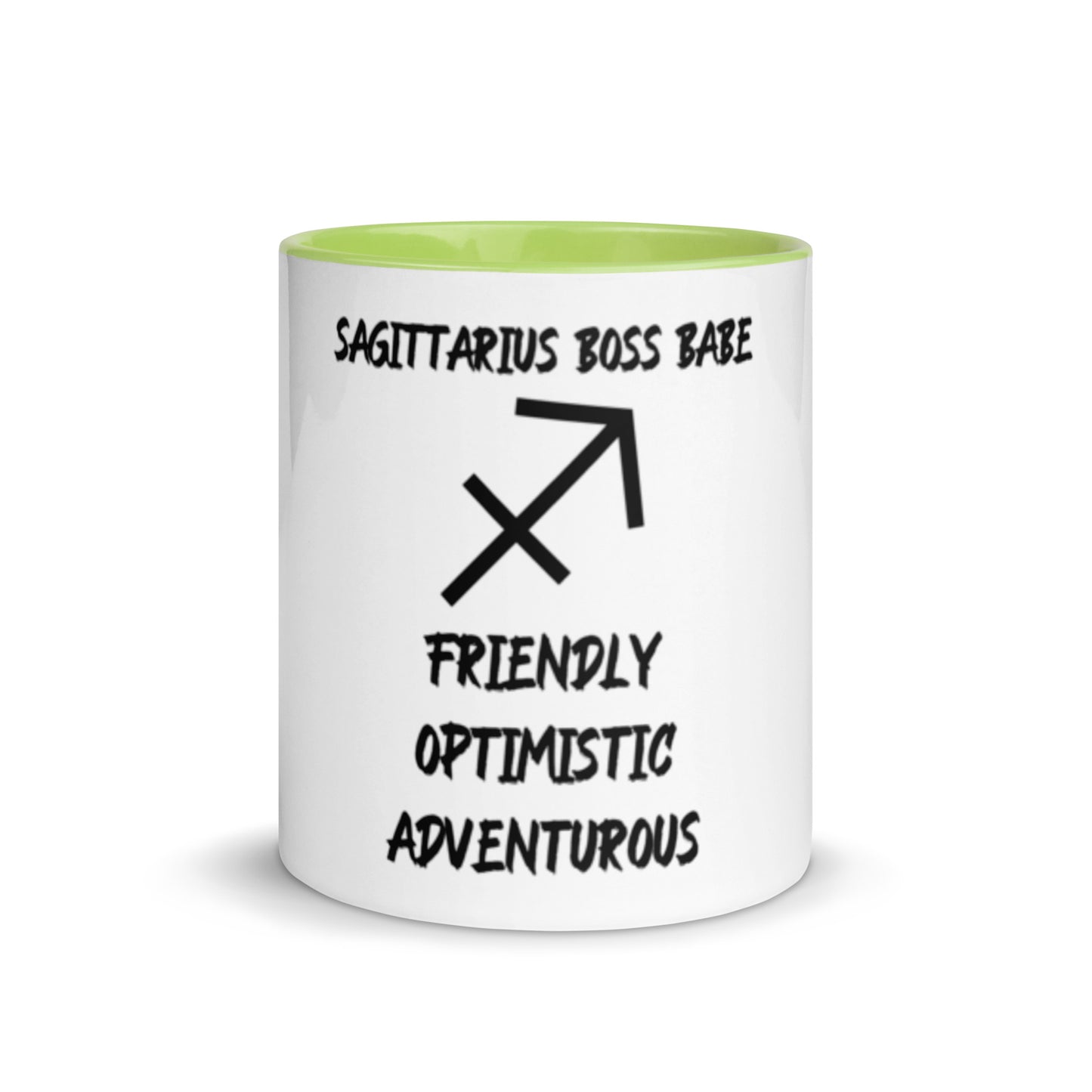 “Sagittarius Boss Babe” Mug With Color Inside