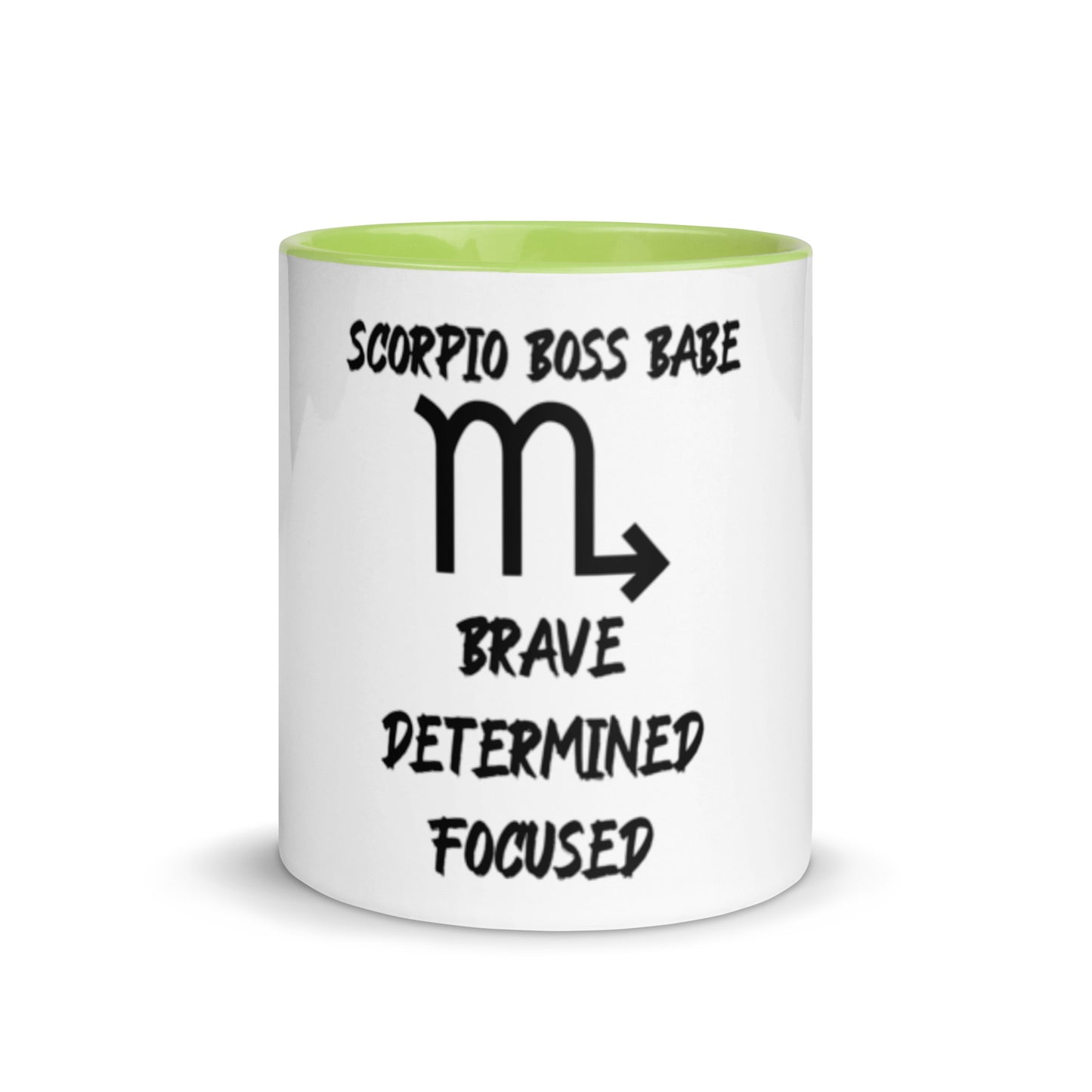“Scorpio Boss Babe” Mug With Color Inside