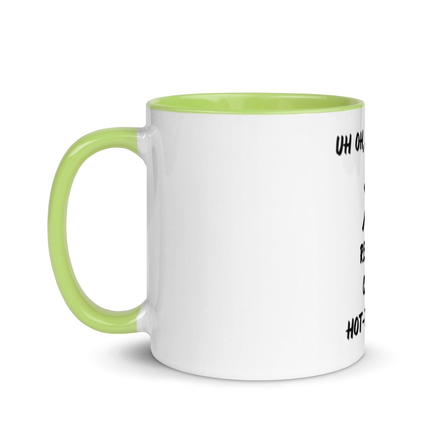 “Uh Oh, Sagittarius” Mug With Color Inside