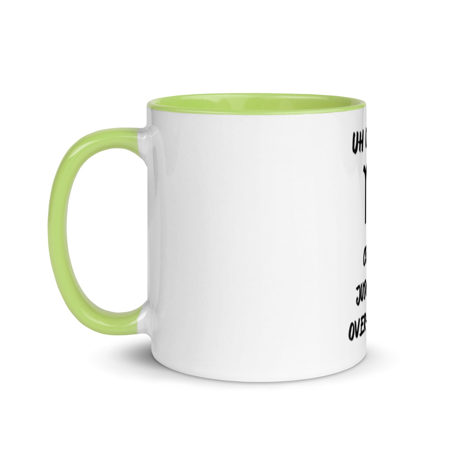 “Uh Oh, Virgo” Mug With Color Inside