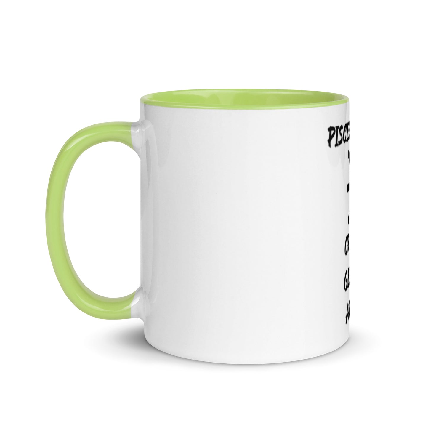 “Pisces Boss Babe” Mug With Color Inside