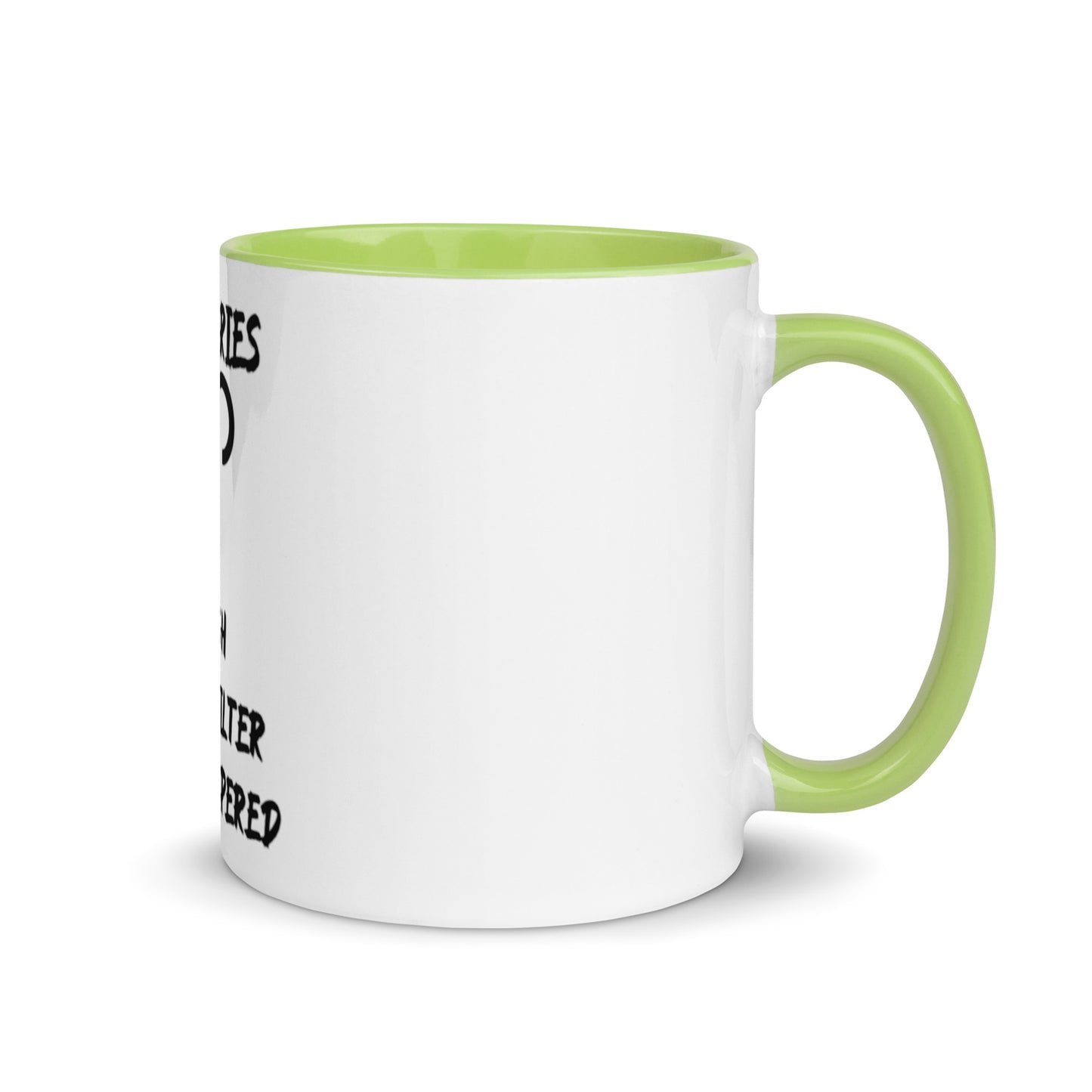 “Uh Oh, Aries” Mug With Color Inside