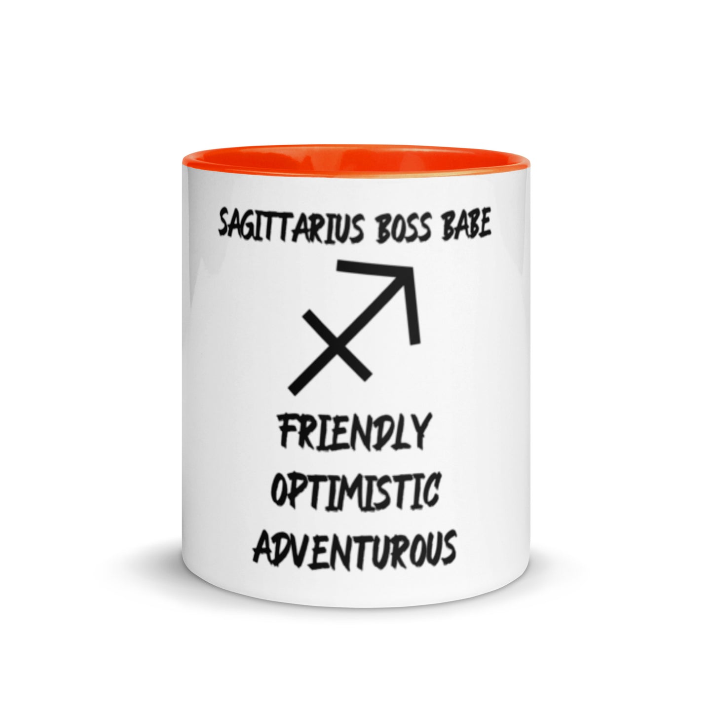 “Sagittarius Boss Babe” Mug With Color Inside