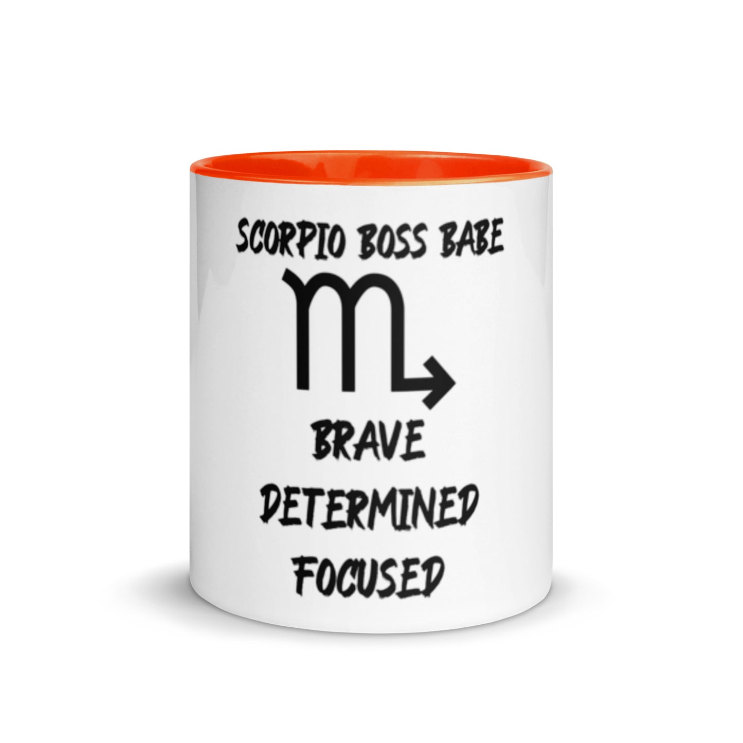 “Scorpio Boss Babe” Mug With Color Inside
