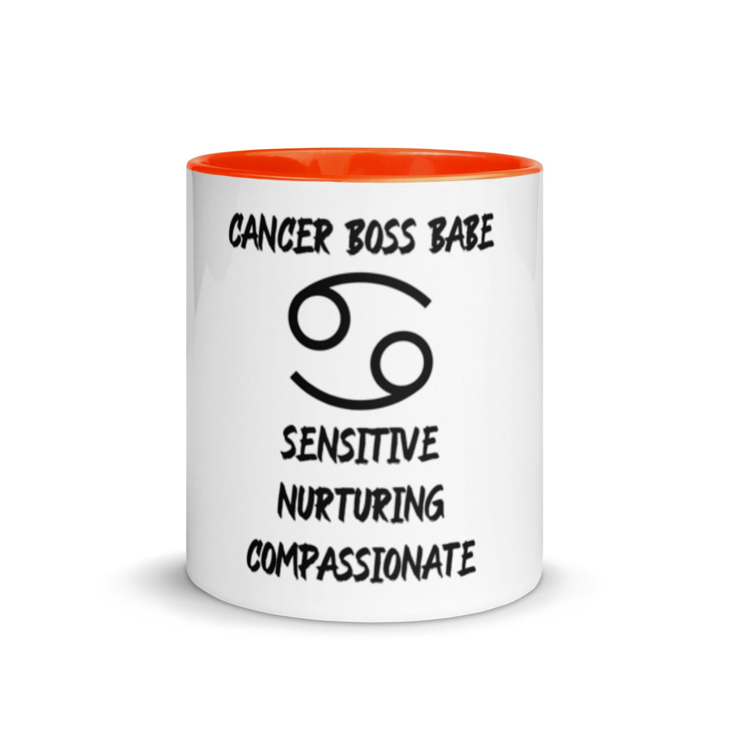 “Cancer Boss Babe” Mug With Color Inside