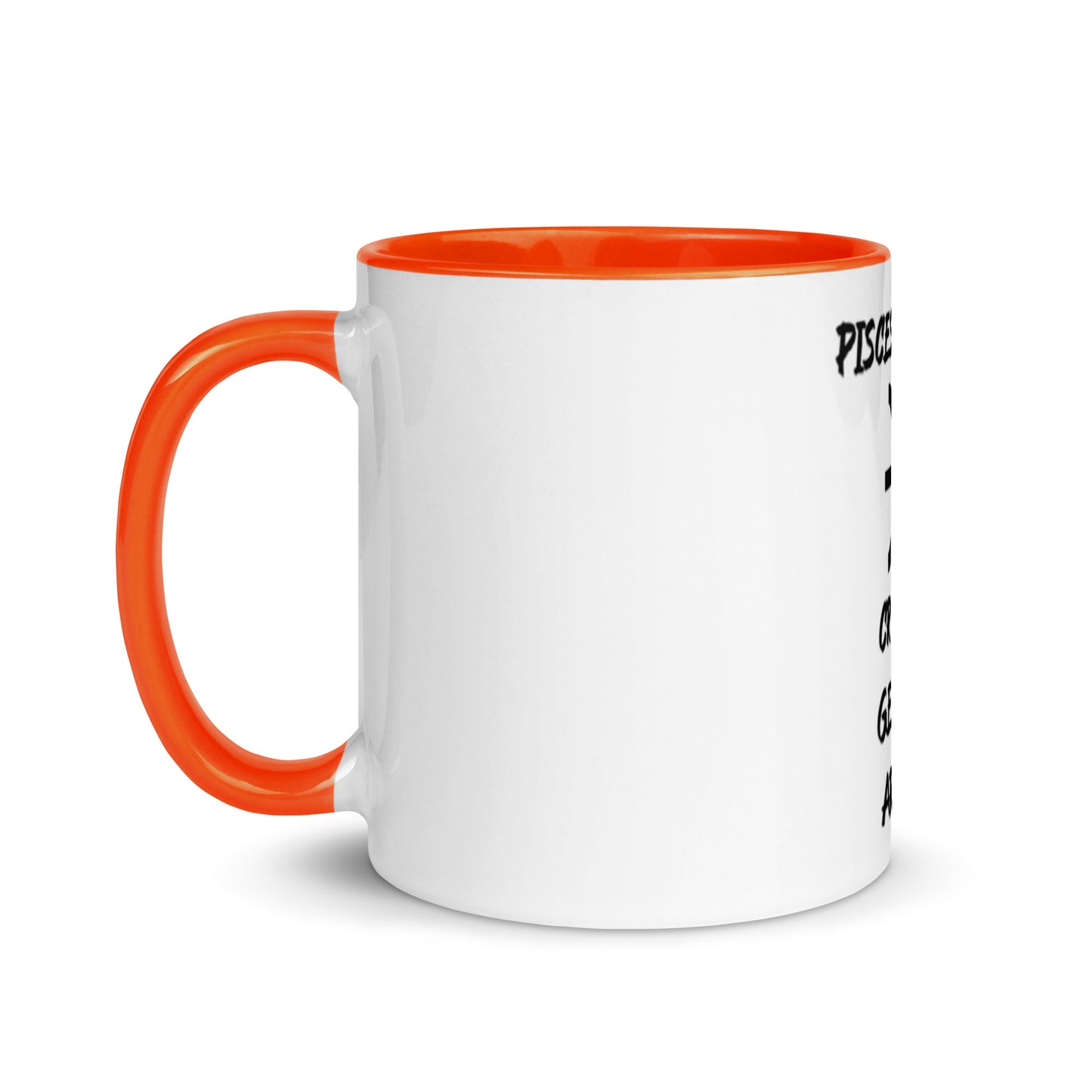 “Pisces Boss Babe” Mug With Color Inside